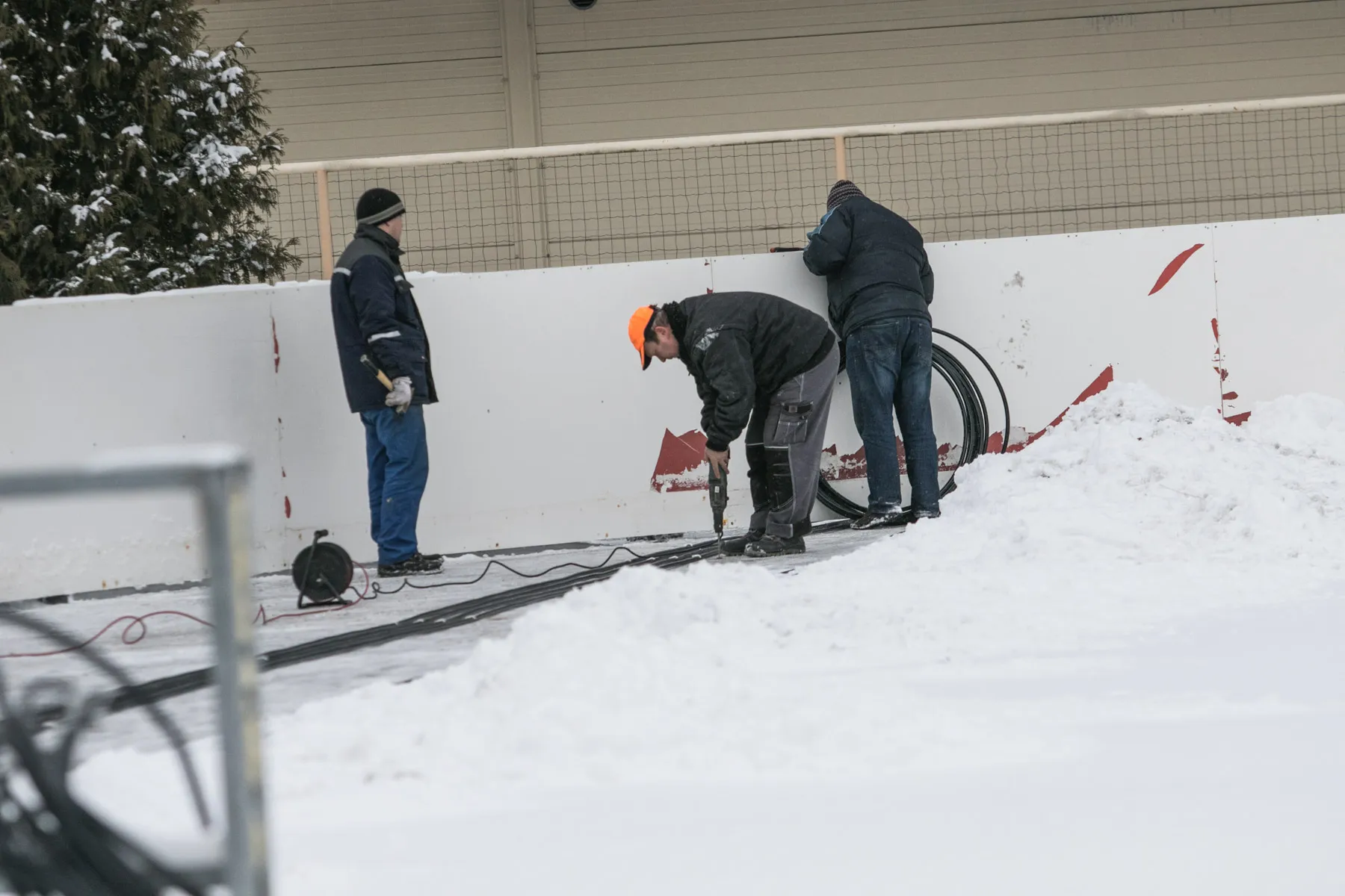 Statoma čiuožykla prie Ledo arenos