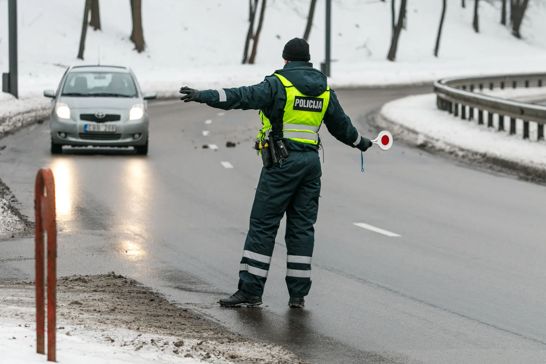 Kauno policija vertino automobilių techninę būklę