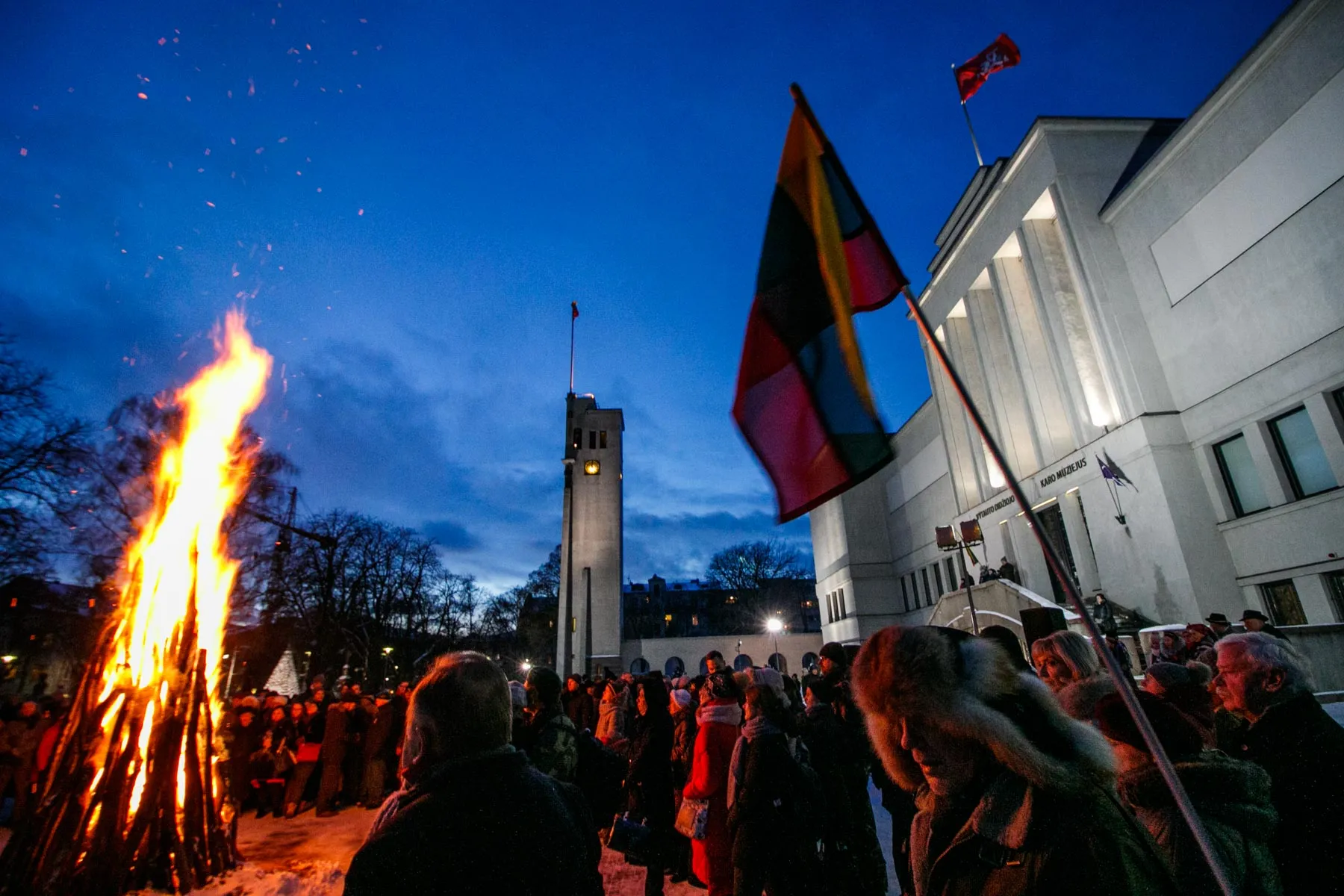 Laisvės gynėjų dienos minėjimas Vienybės aikštėje