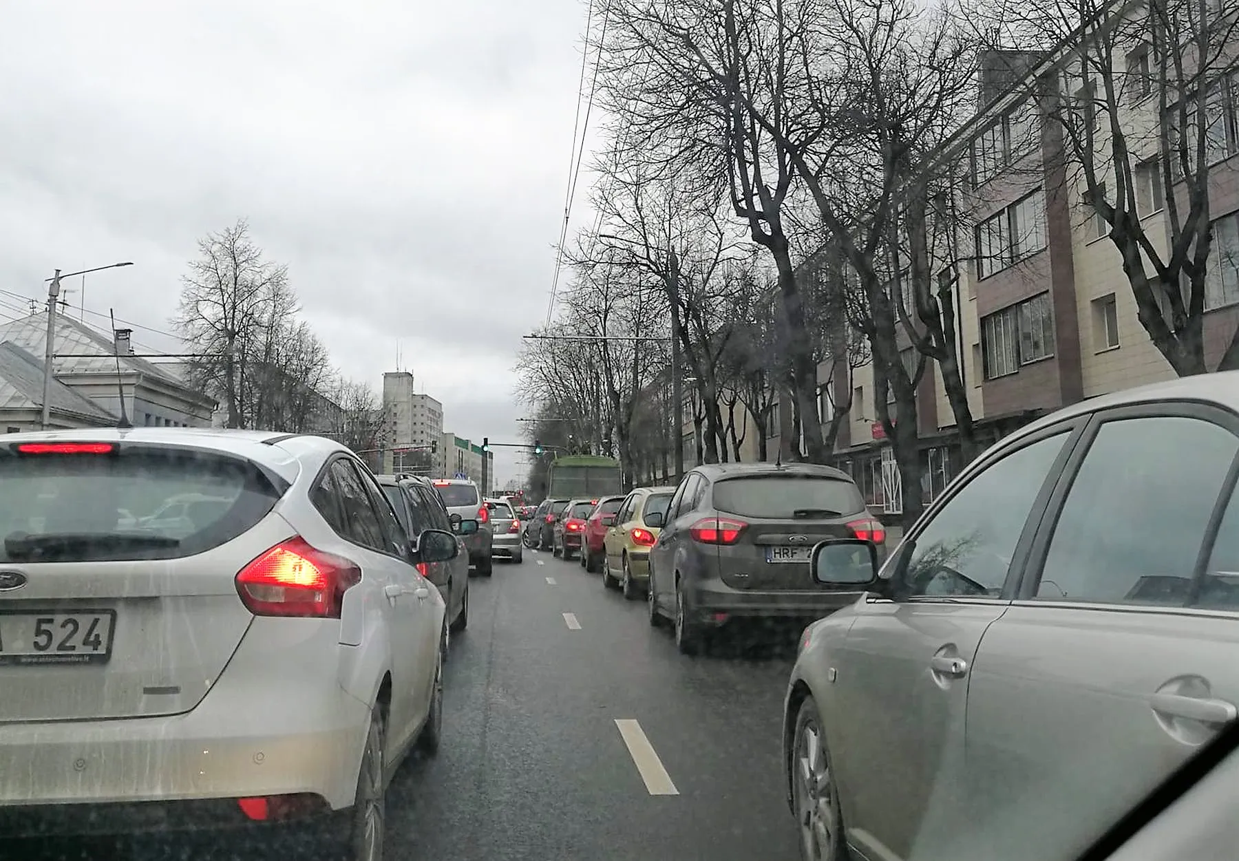 Spūstis Savanorių prospekte