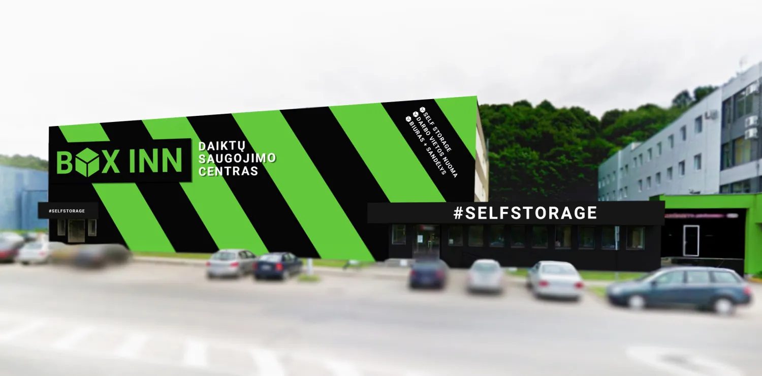 Daiktų saugojimo centras „Box Inn“