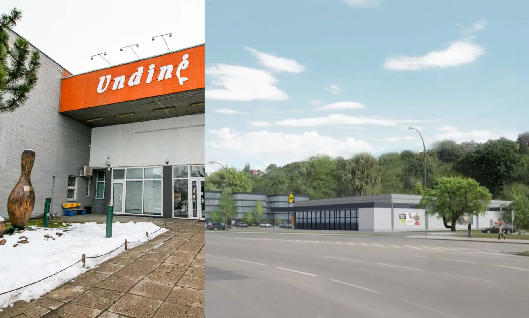 Ketinama griauti Kauno „Undinę“