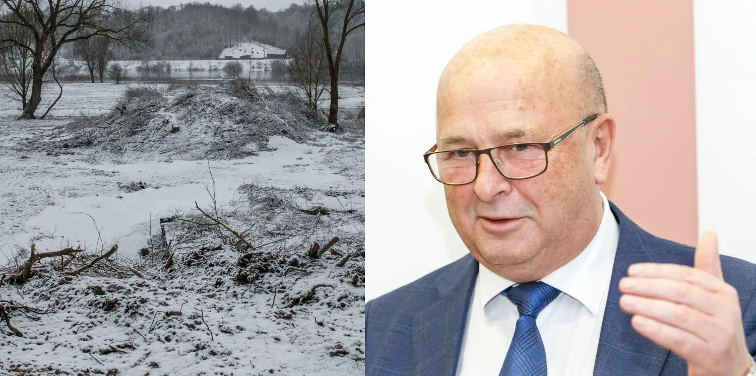 V. Matijosaitis ir Nemuno ir Nevezio santaka