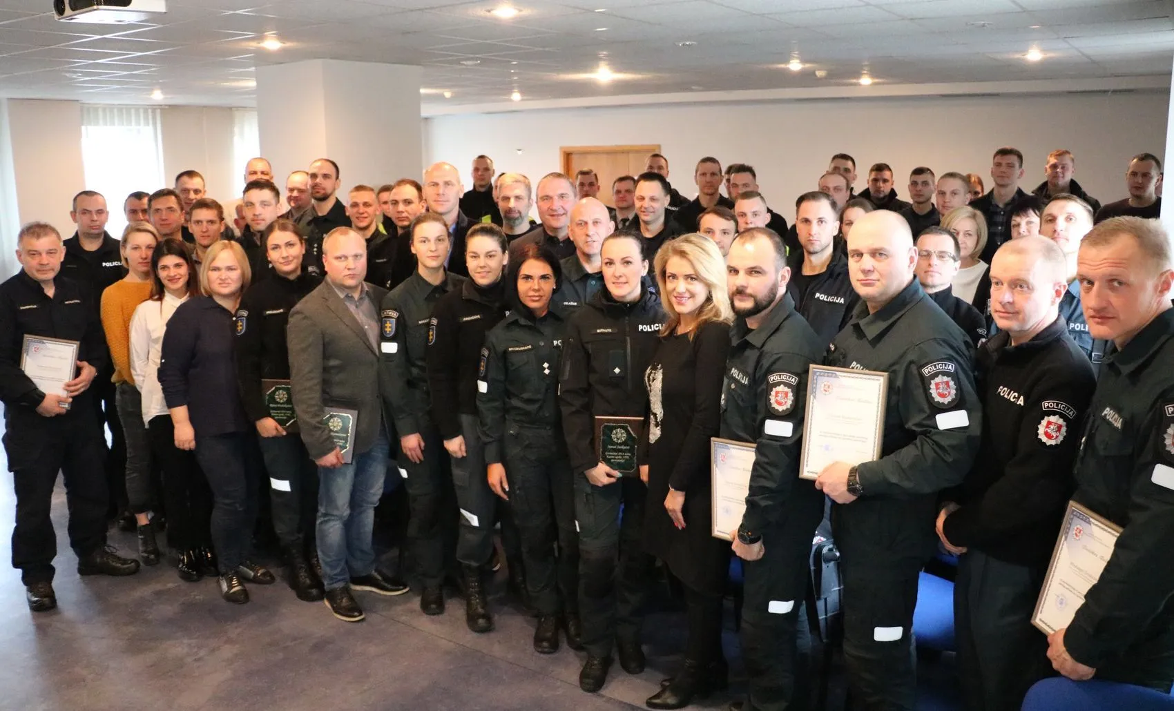 Apdovanoti geriausi Kauno apskrities VPK pareigūnai-sportininkai