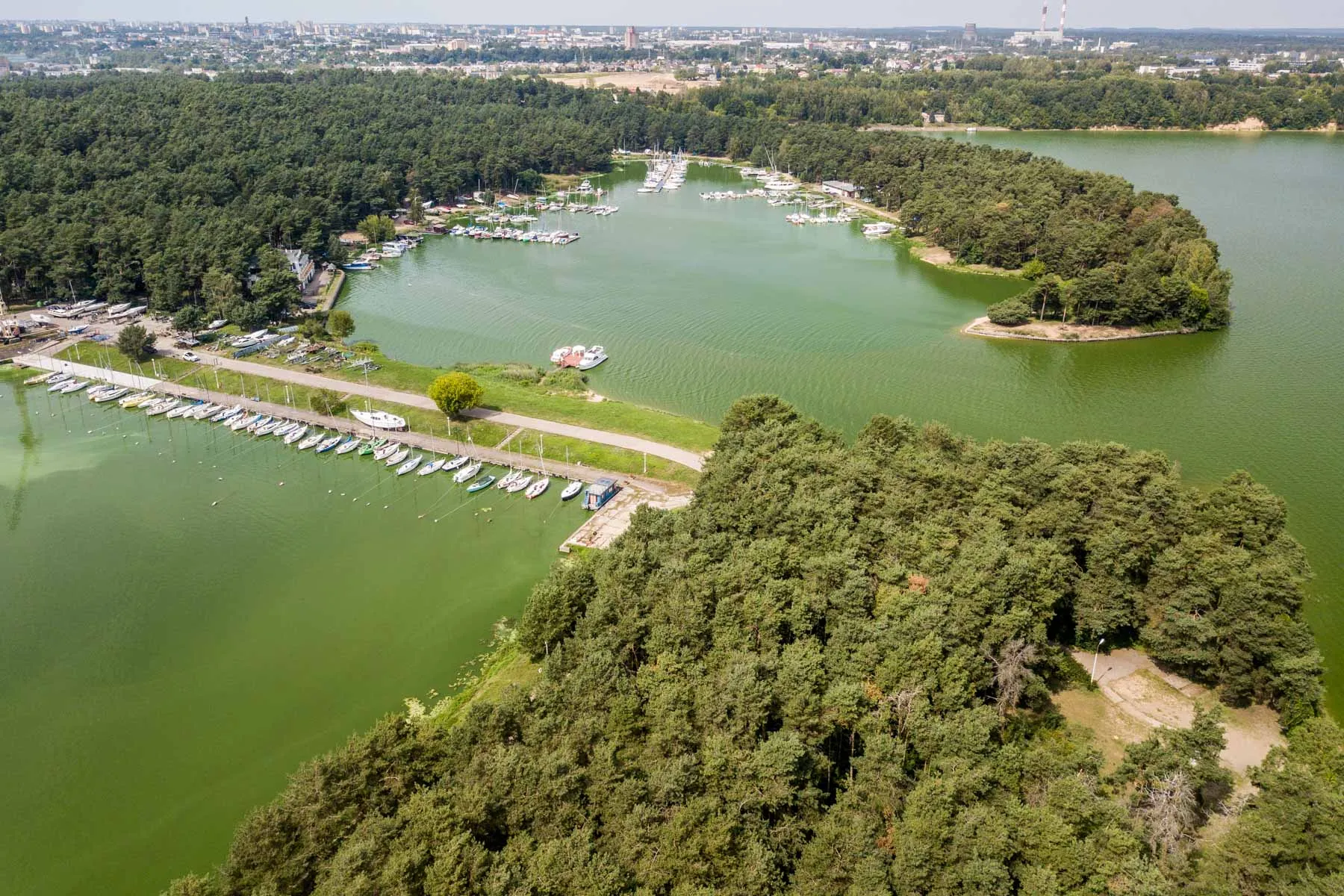 Neptūno įlanka, Kauno marių uostas