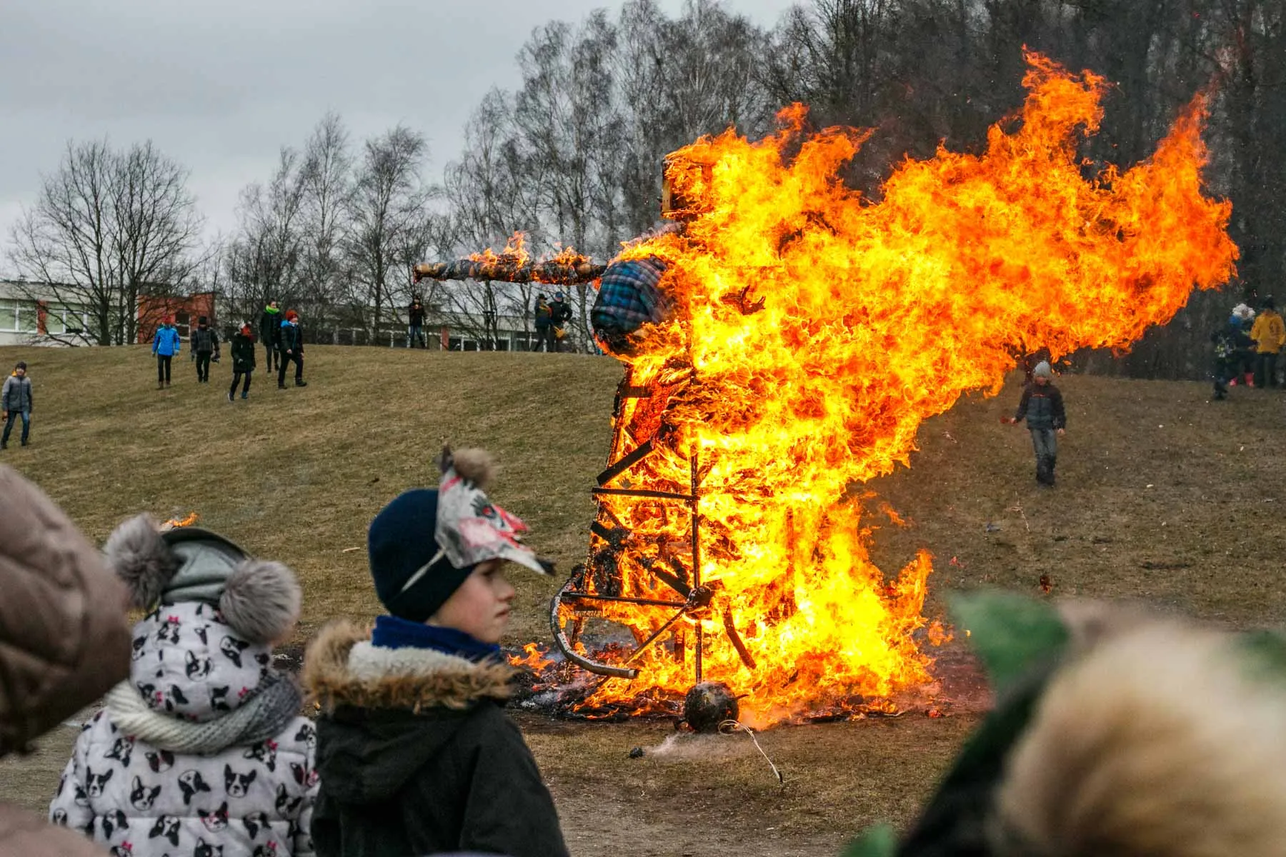 Užgavėnės Dainavos parke