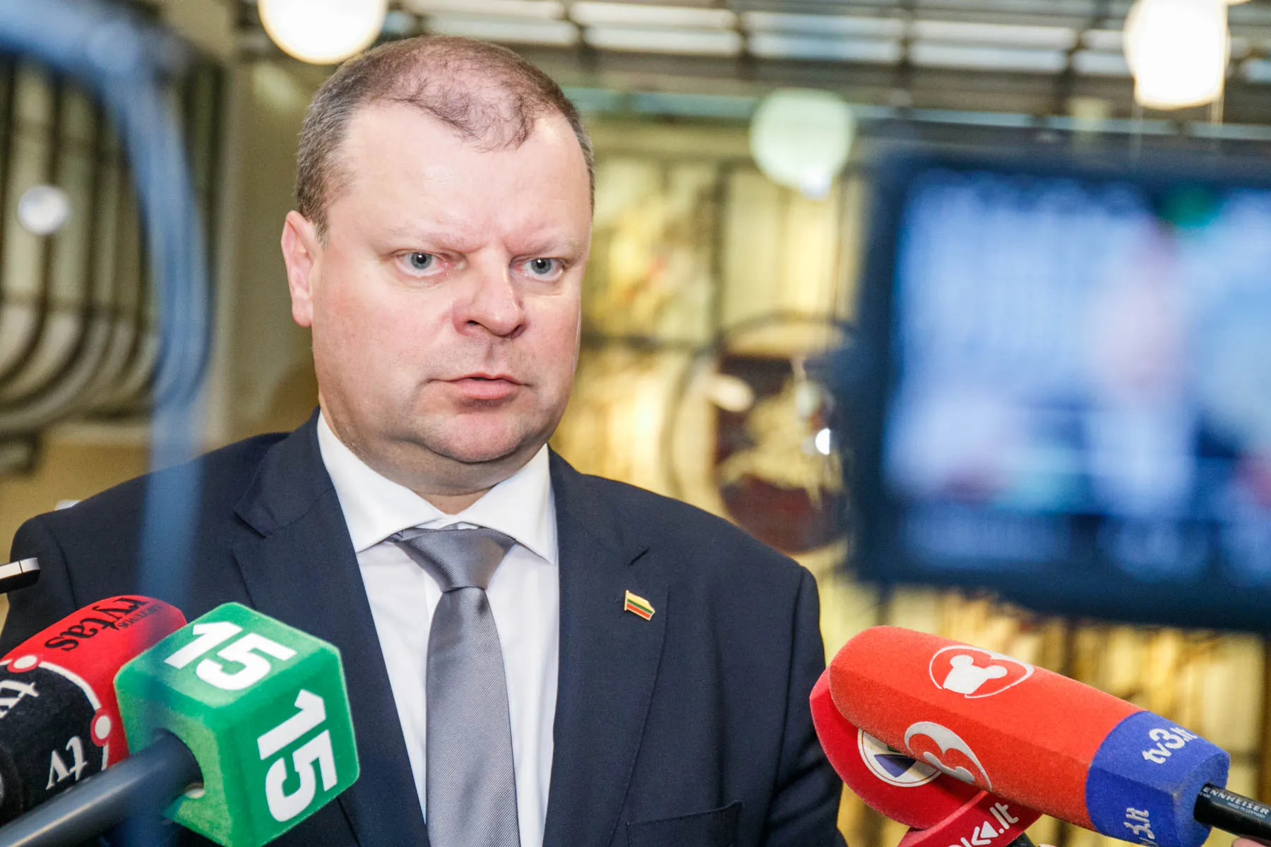 S. Skvernelis susitiko su V. Matijošaičiu