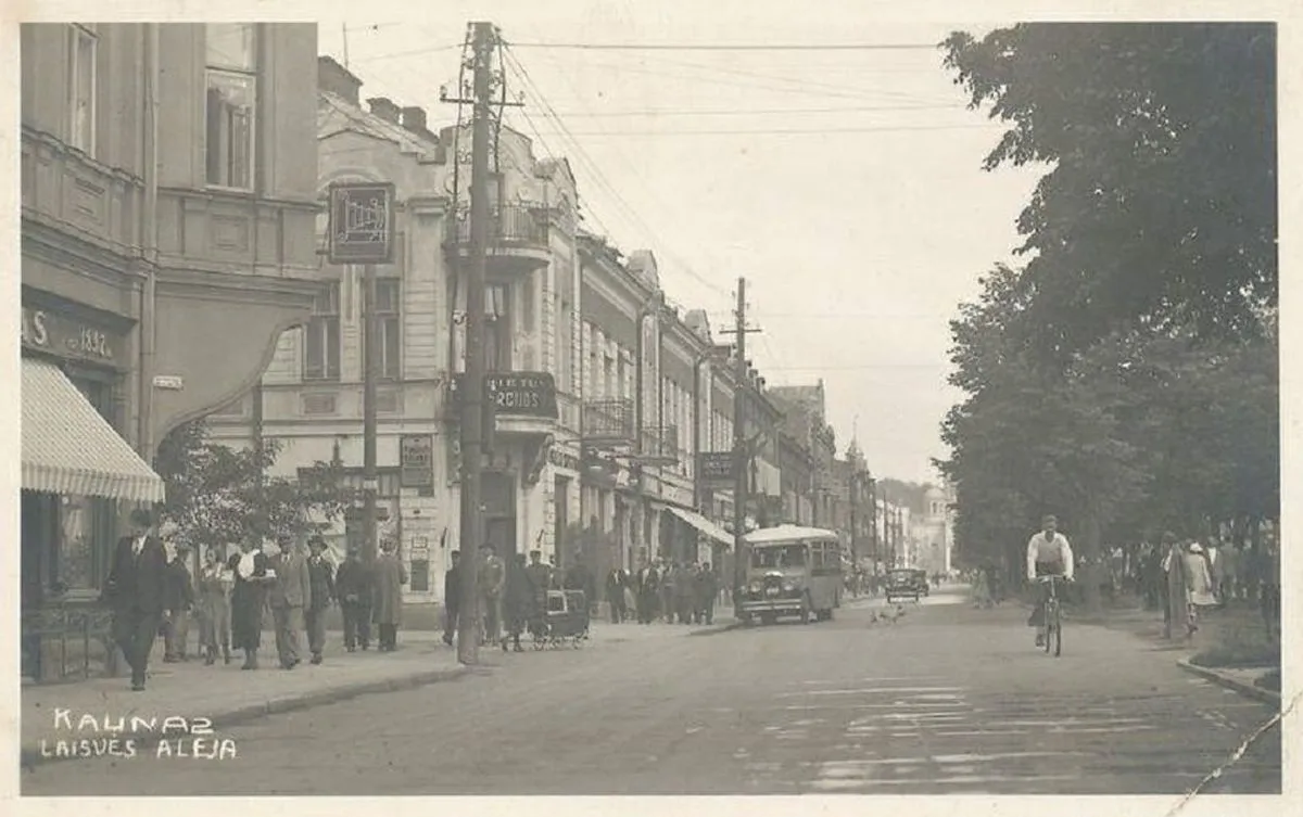 Laisvės al. 1938 m.