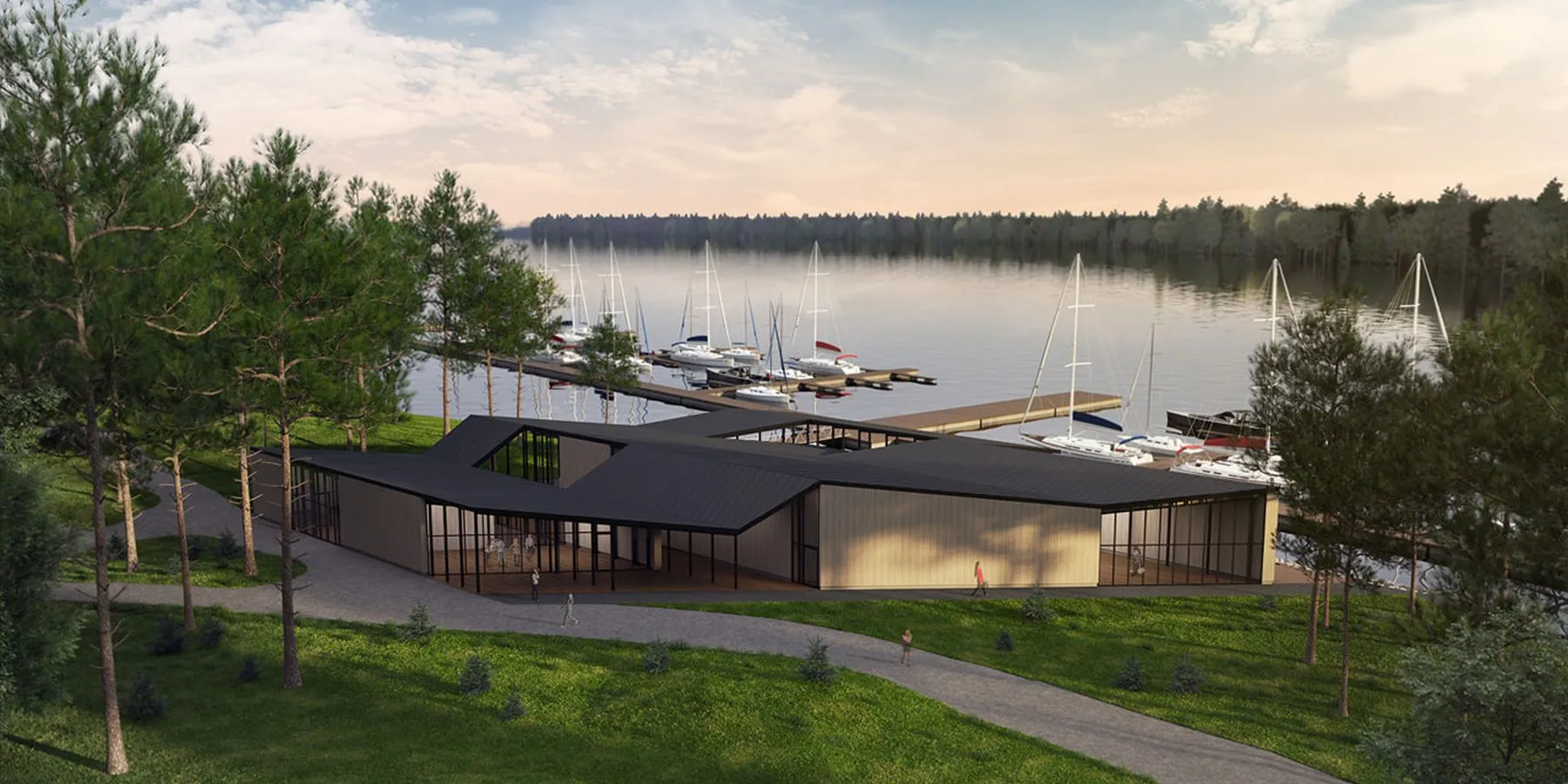 Kauno marių prieplaukos projektas