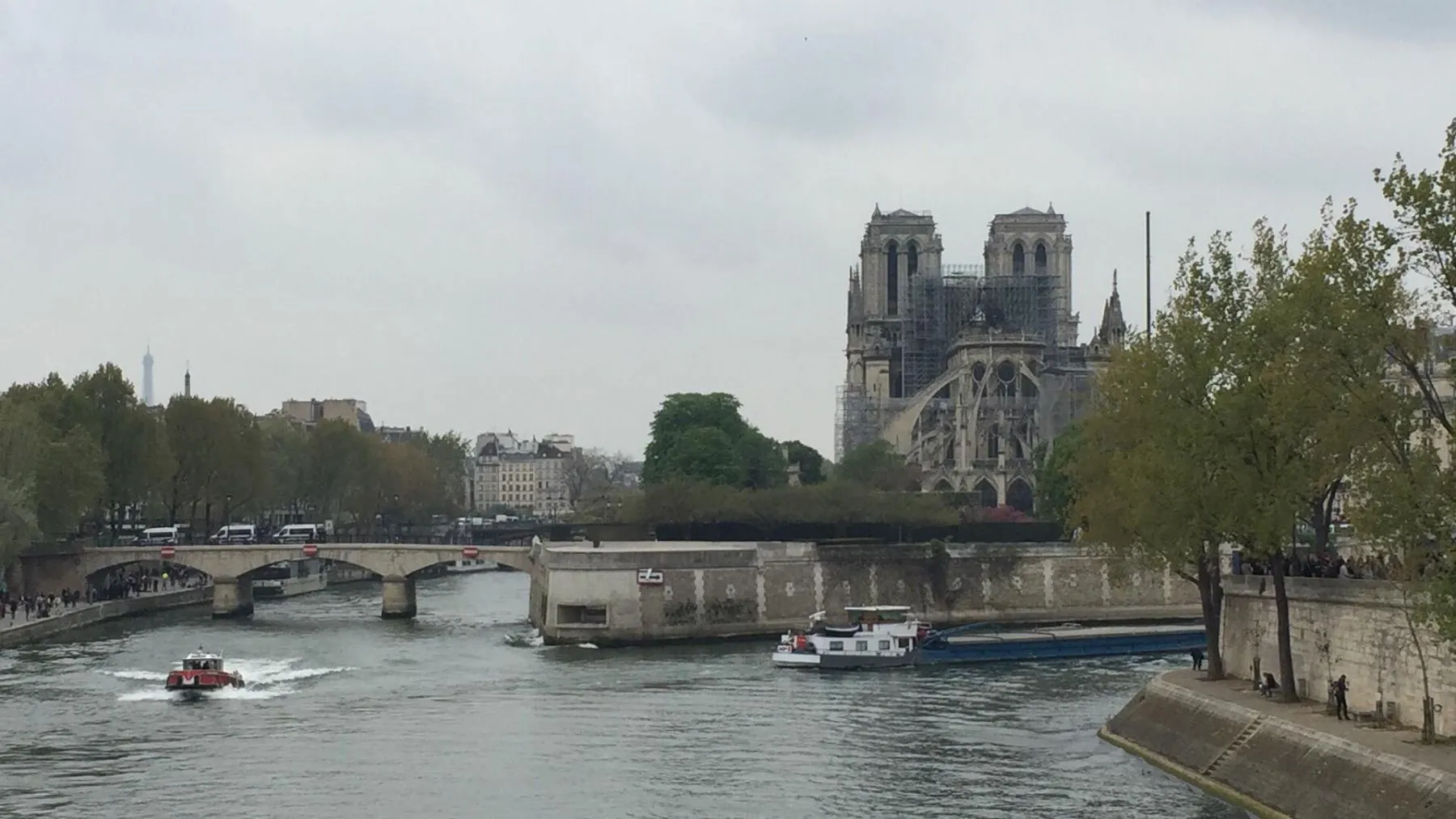 Noterdamo katedros gaisras Paryžiuje