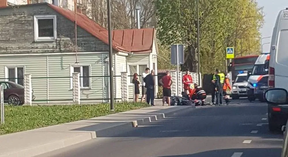 Avarija Verkių gatvėje