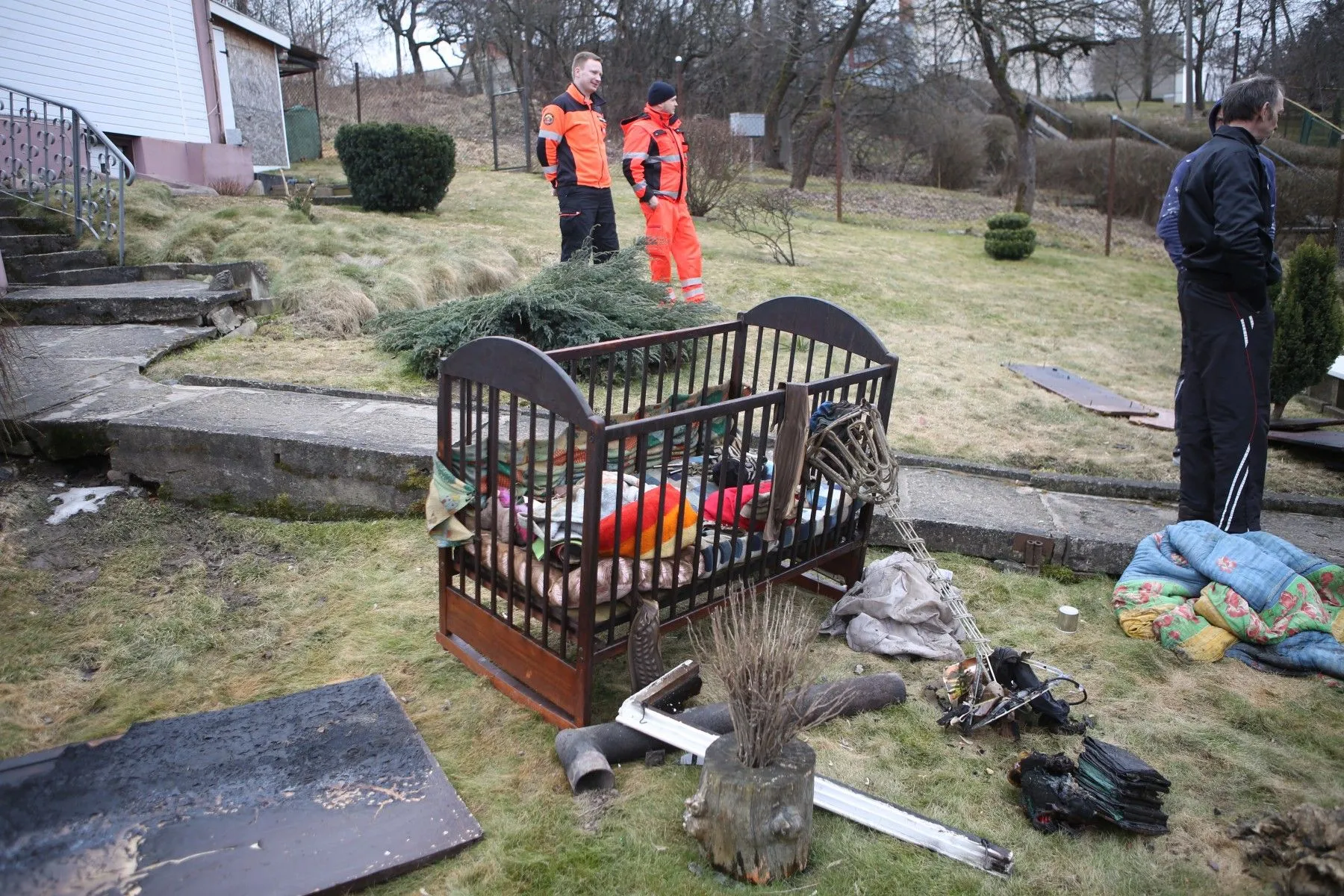 Gaisras Tunelio gatvėje