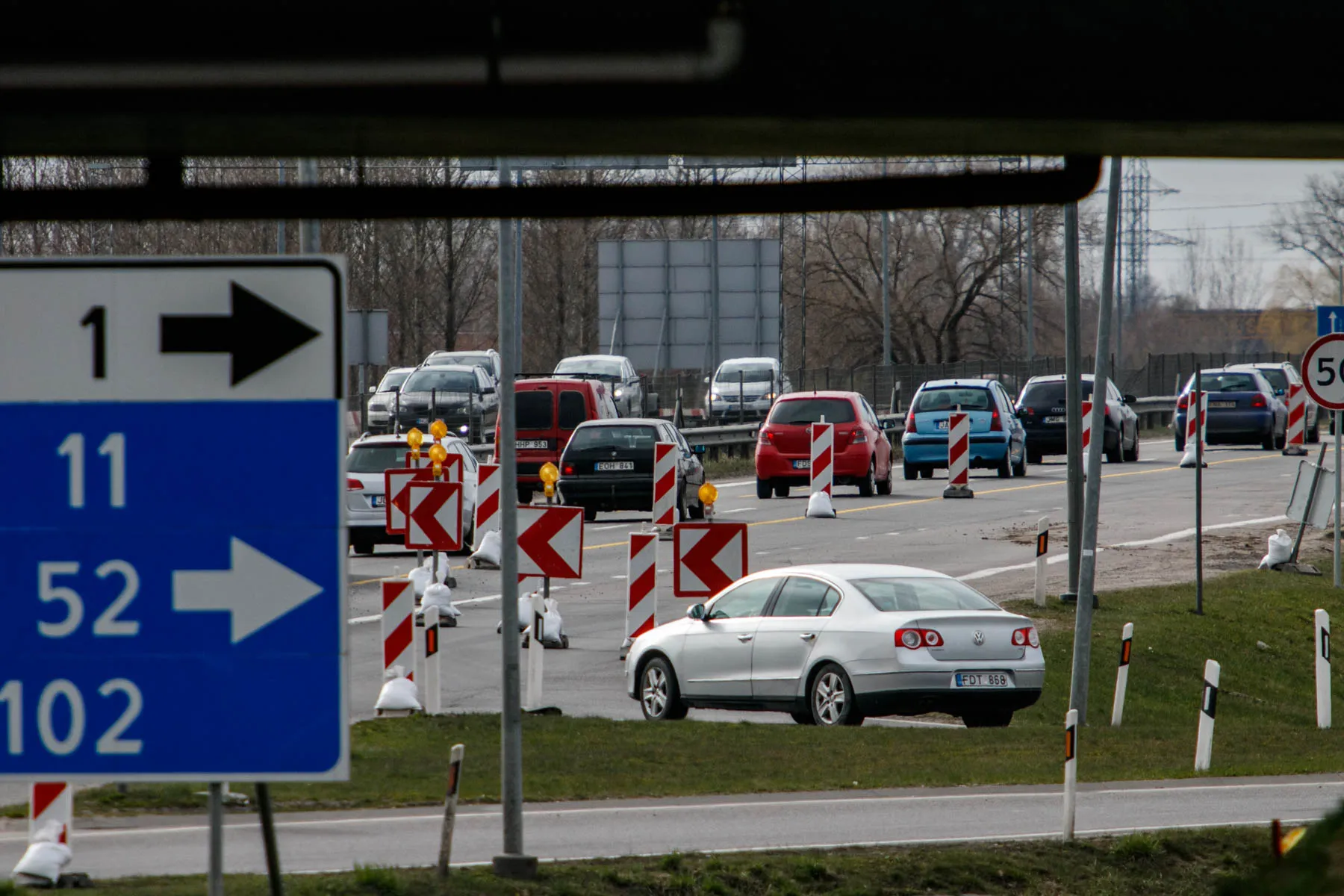 Automobilių spūstis Islandijos plente
