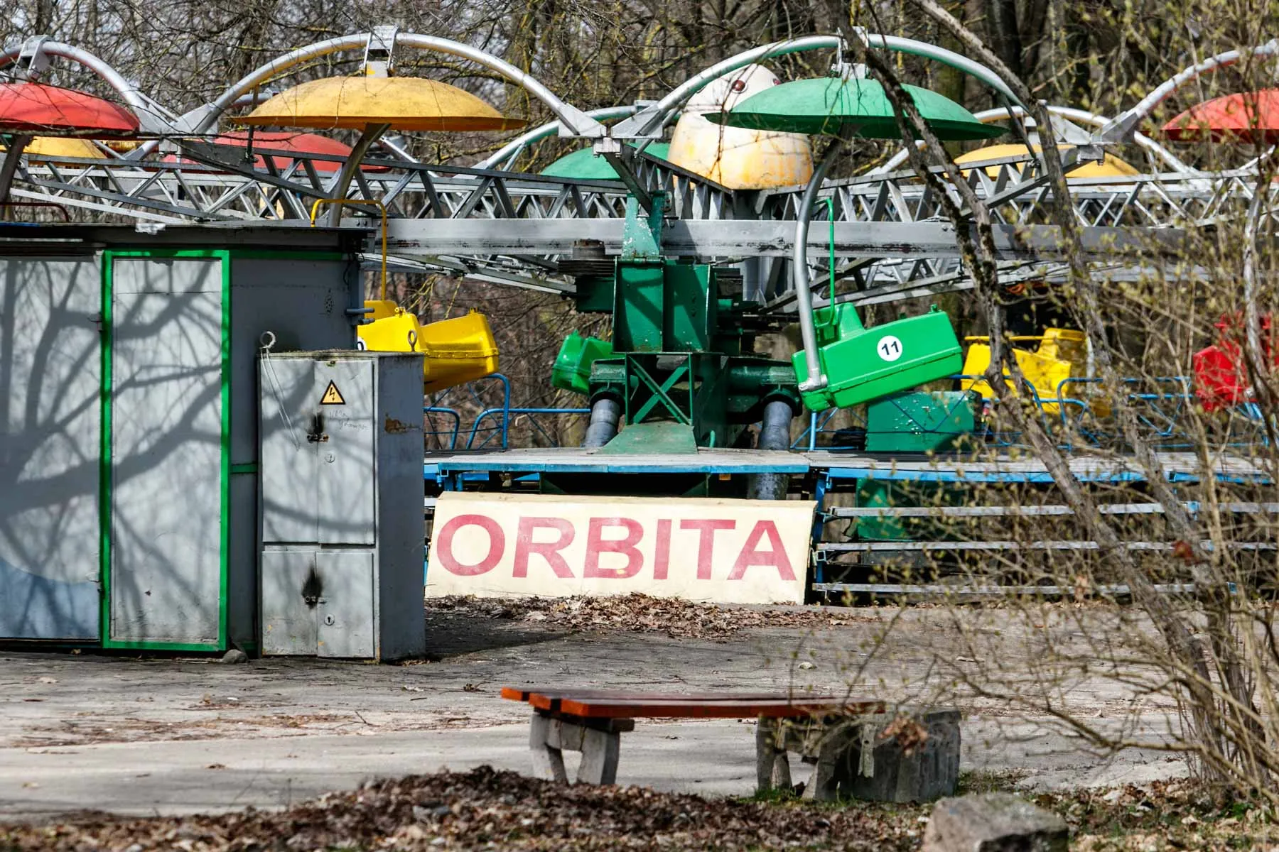 Išmontuojamos Vytauto parko karuselės