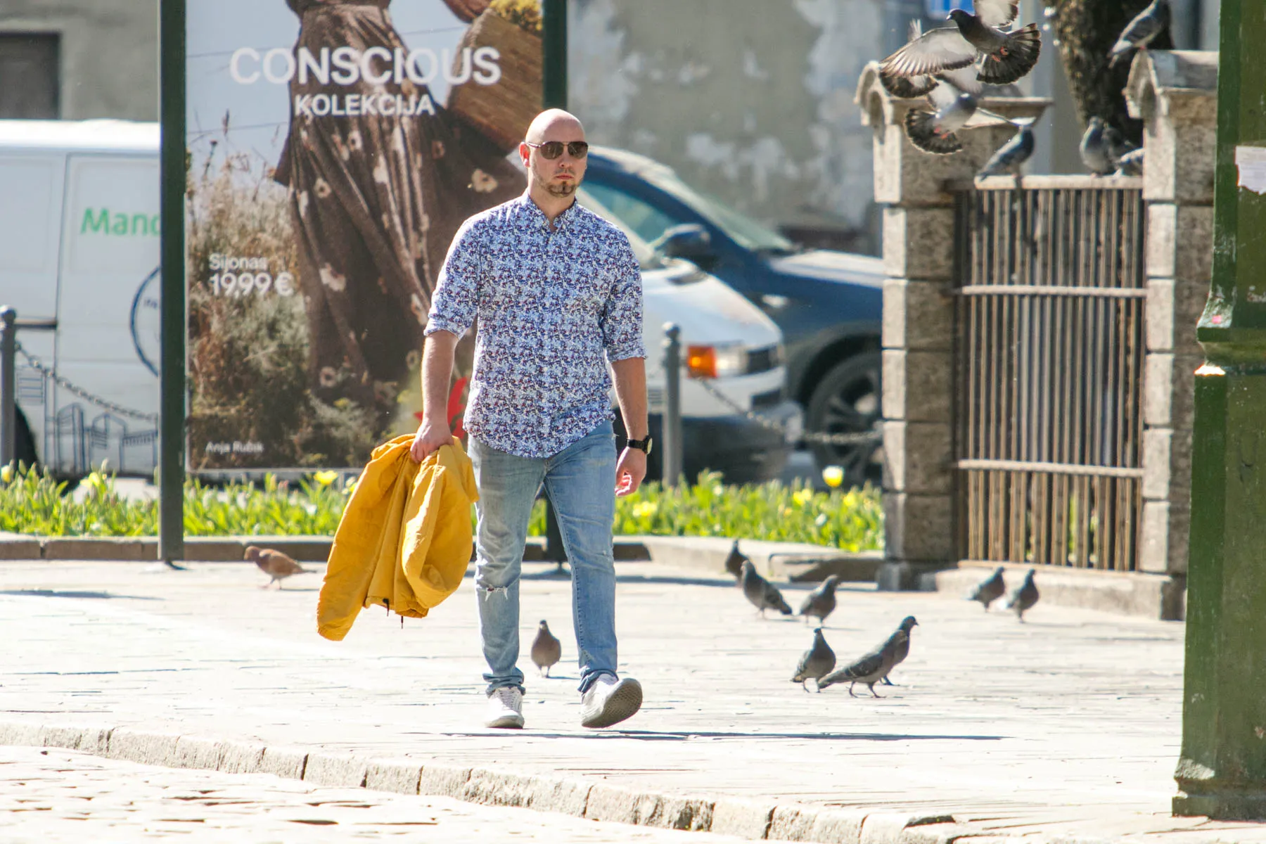 Pavasario šiluma užplūdo miestą