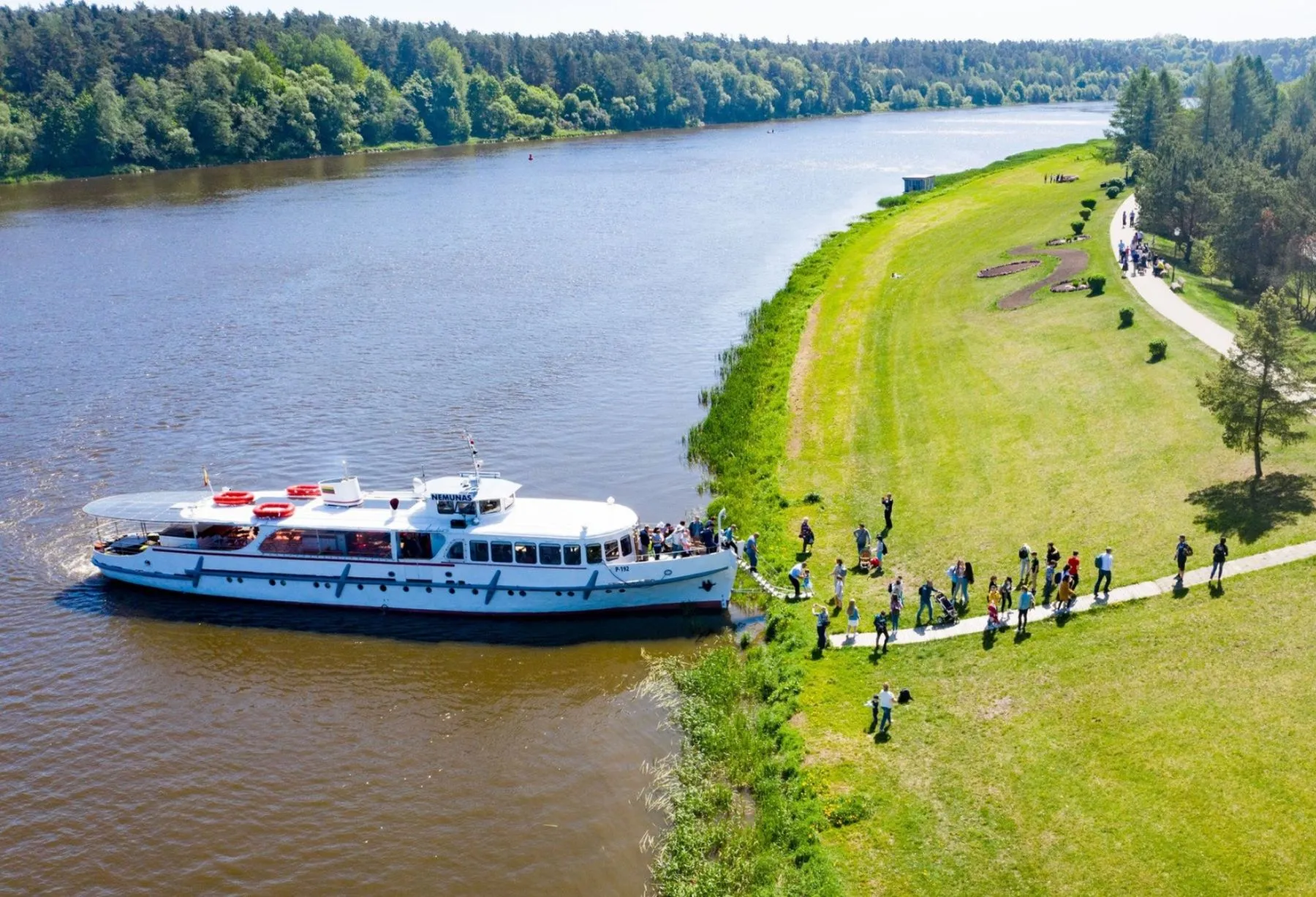 Kelionė laivu iš Kauno į Birštoną