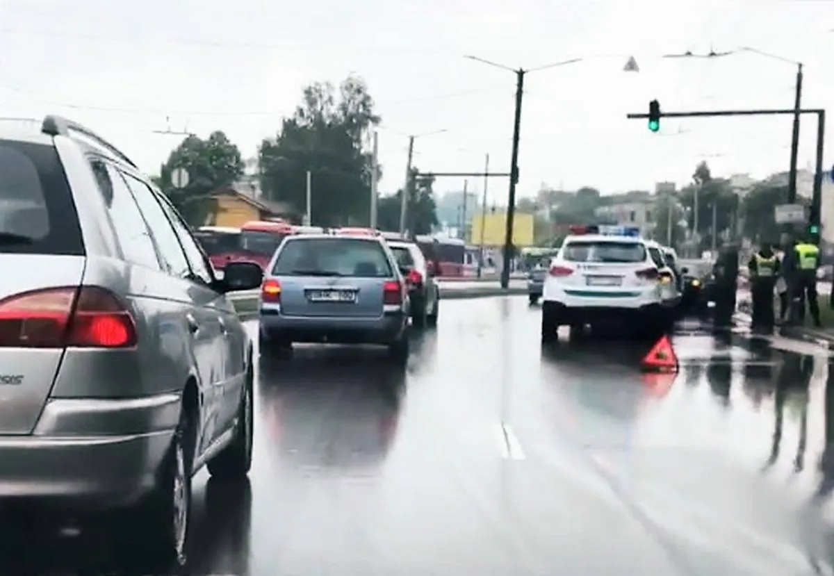 Eismo įvykis Tunelio gatvėje