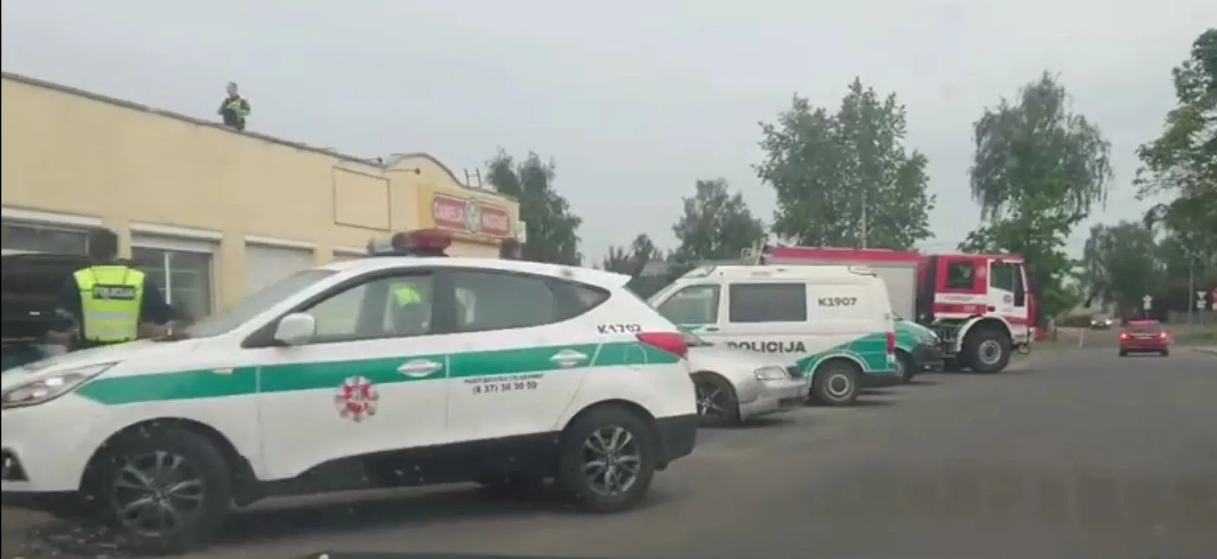 Specialiosios tarnybos Naujakurių gatvėje