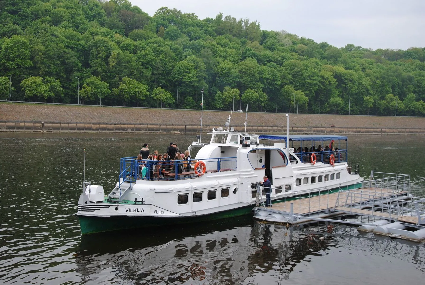 Naujas reisas Nemunu Kaunas-Vilkija-Kaunas