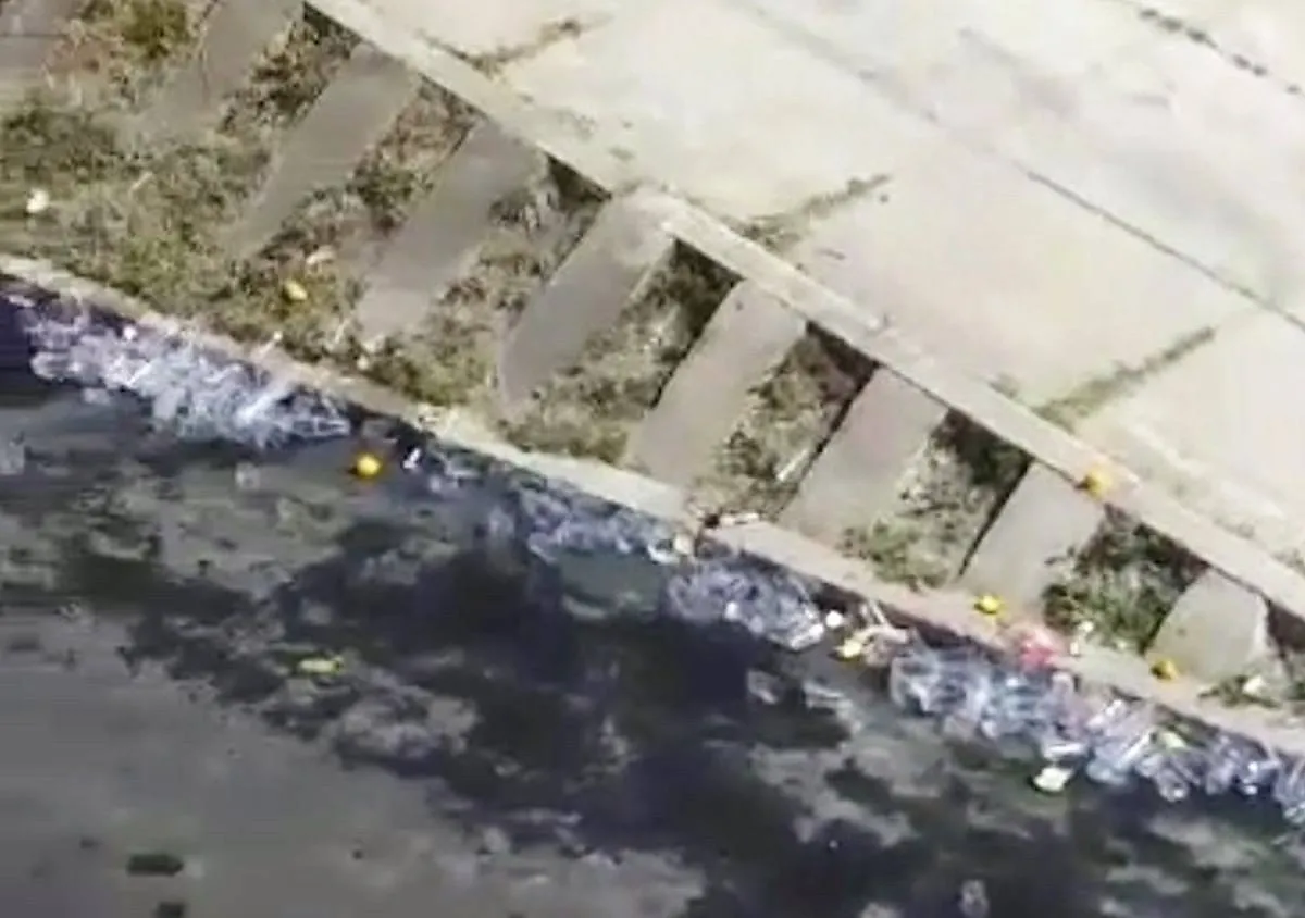 Šiukšlės per „Citadele Kauno maratoną“