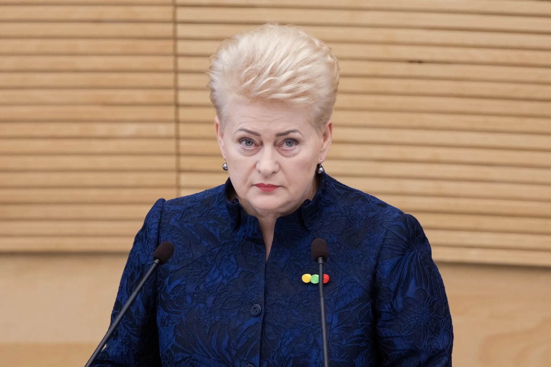 Prezidentė Dalia Grybauskaitė skaitė savo paskutinį metinį pranešimą