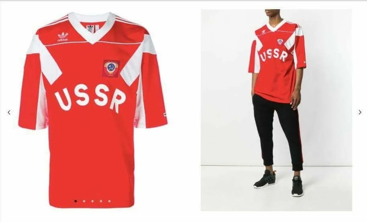 „Adidas“, sovietinė simbolika