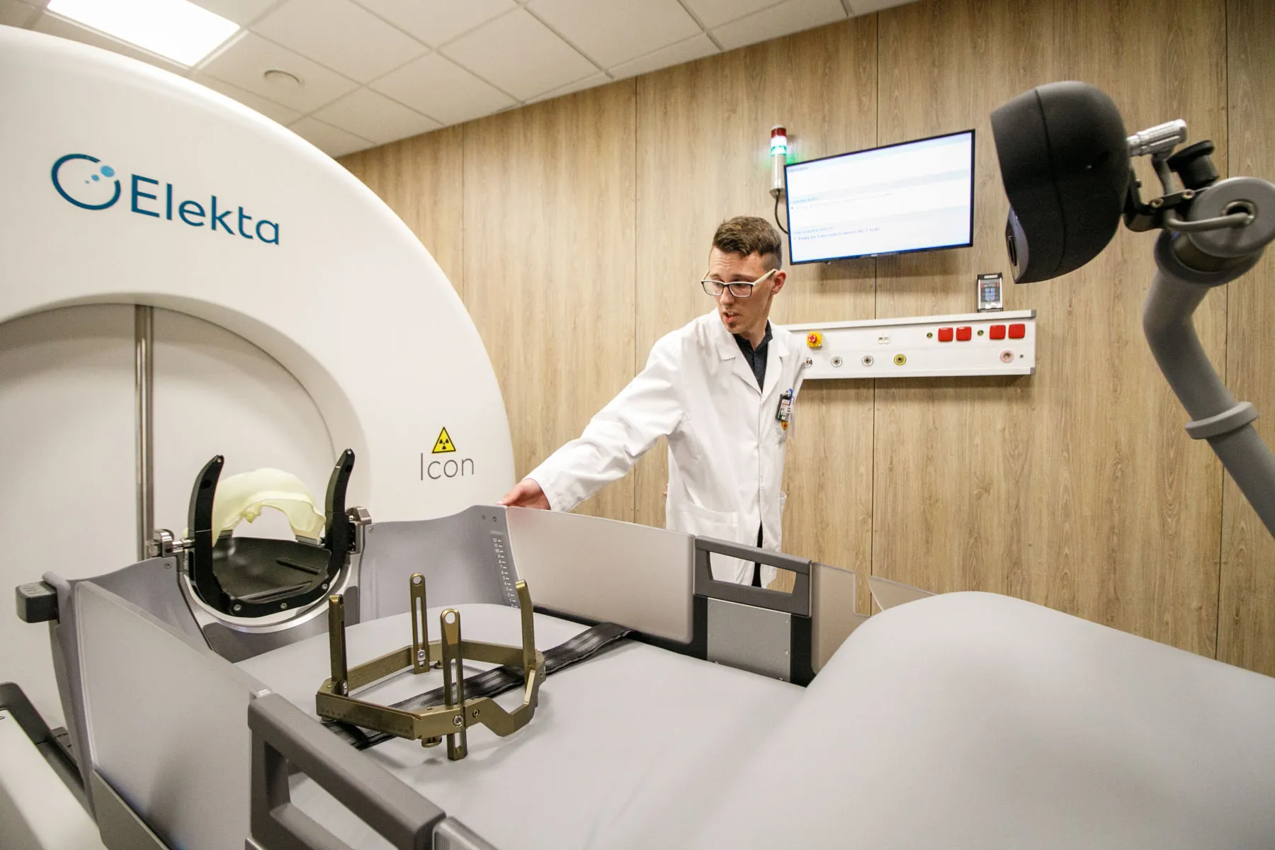 Kauno klinikose pristatytas gama peilis