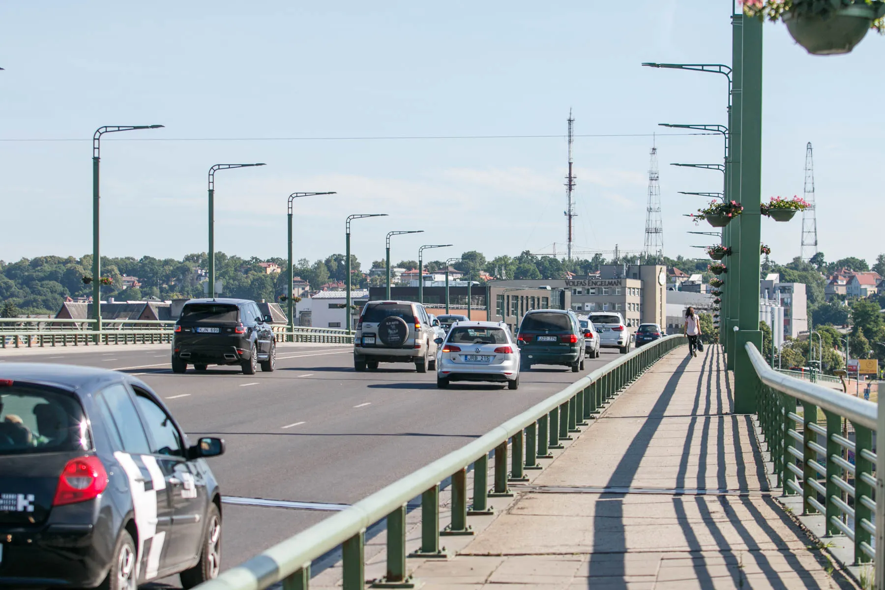 Uždarytas Aleksoto tiltas