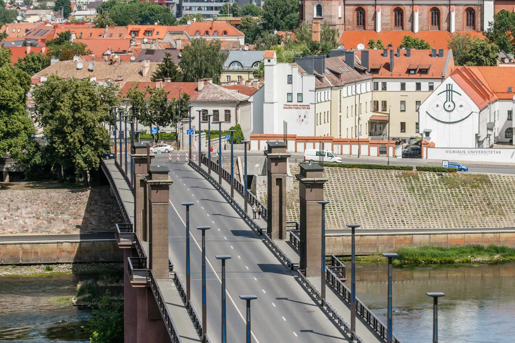 Uždarytas Aleksoto tiltas