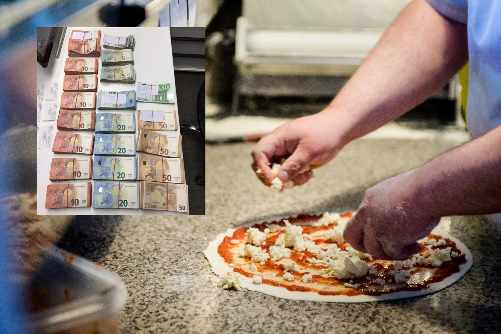 „Pizza Express“, šešėlinė prekyba, picerijų tinklas, pica