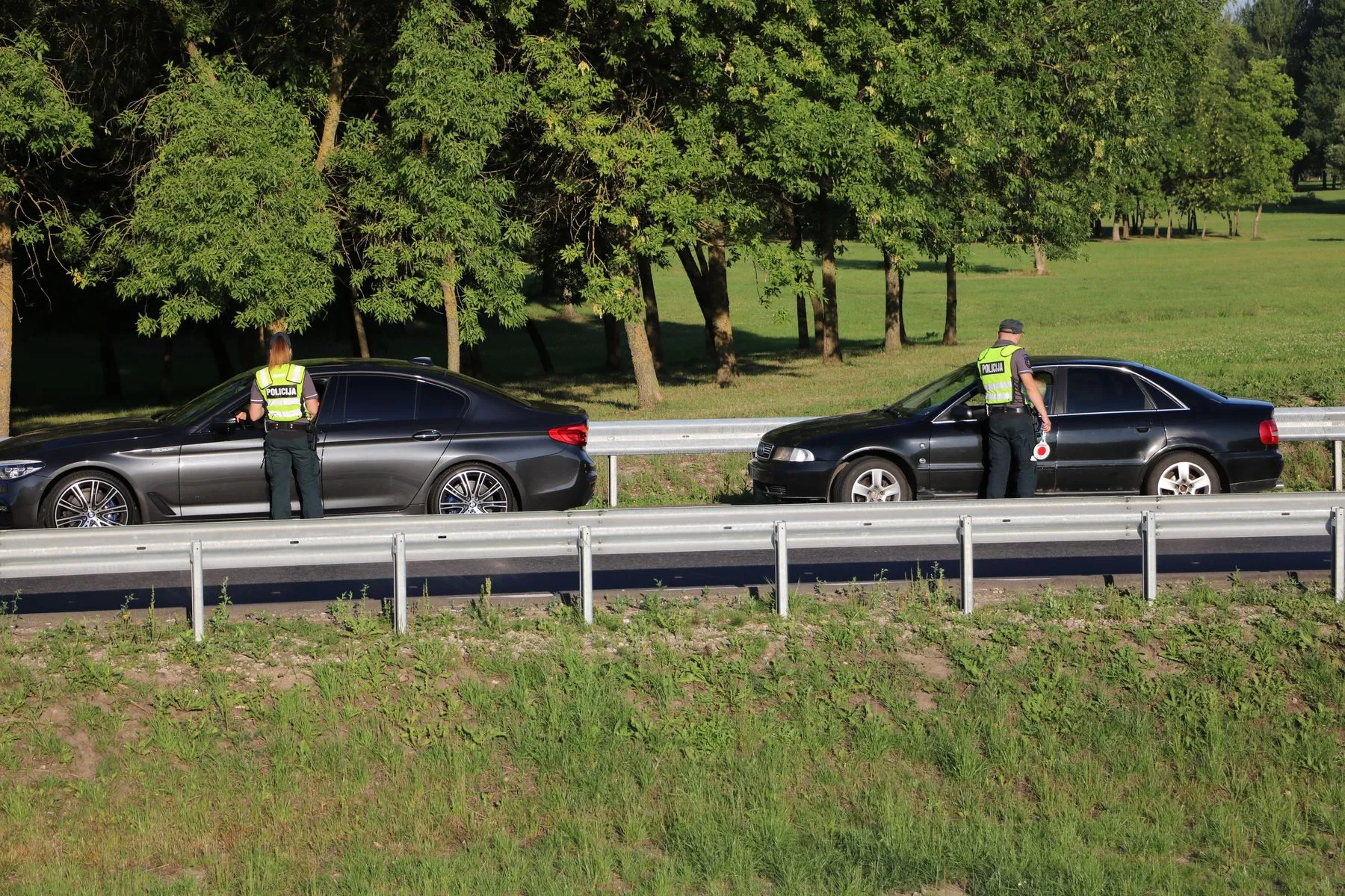 Rytinis policijos reidas Kaune