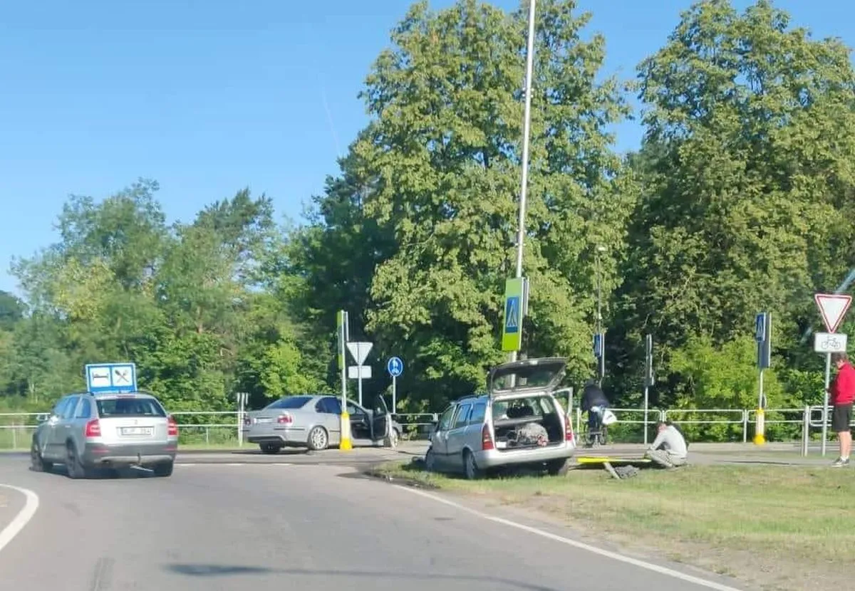 Avarija Kleboniškio gatvėje