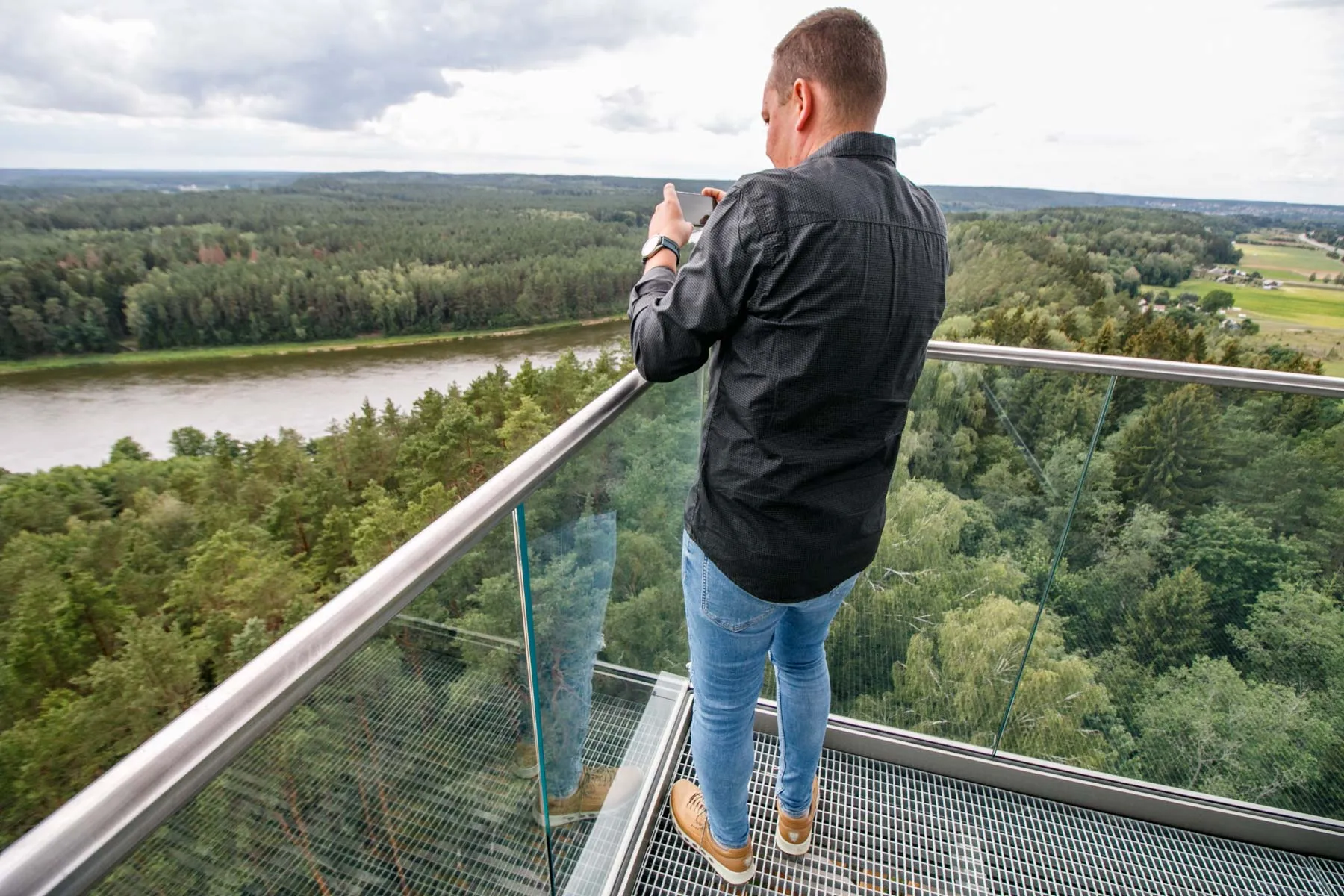 Atidarytas Birštono apžvalgos bokštas