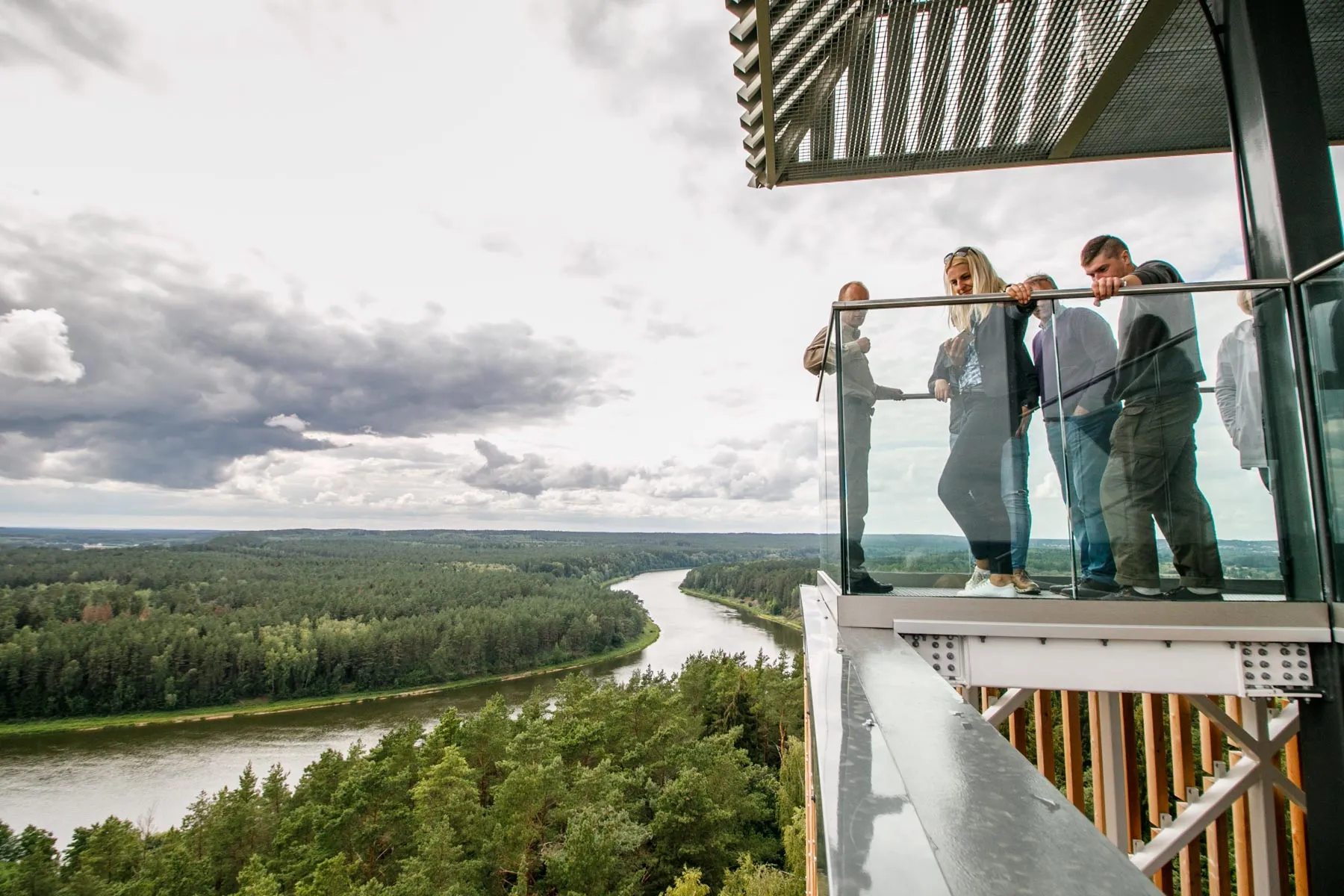 Atidarytas Birštono apžvalgos bokštas