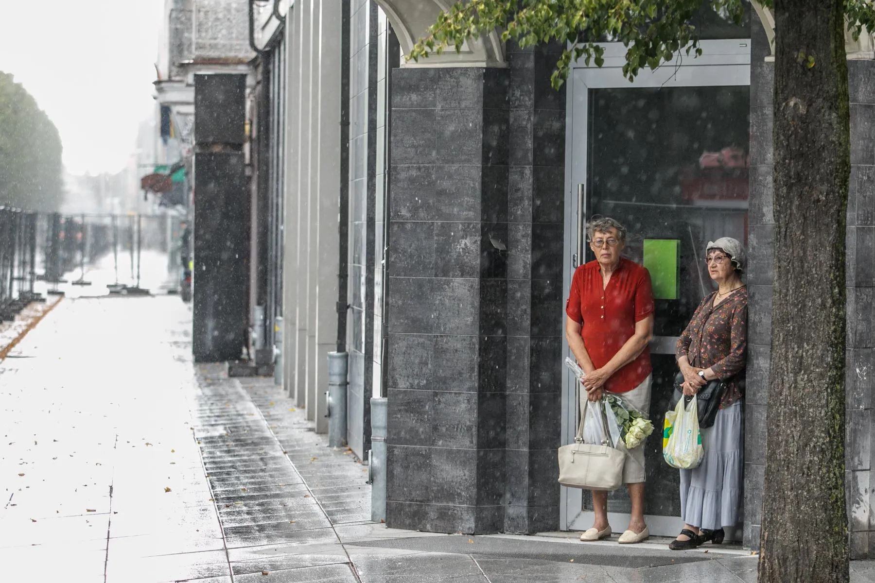 Kauną nuplovė vasariškas lietus