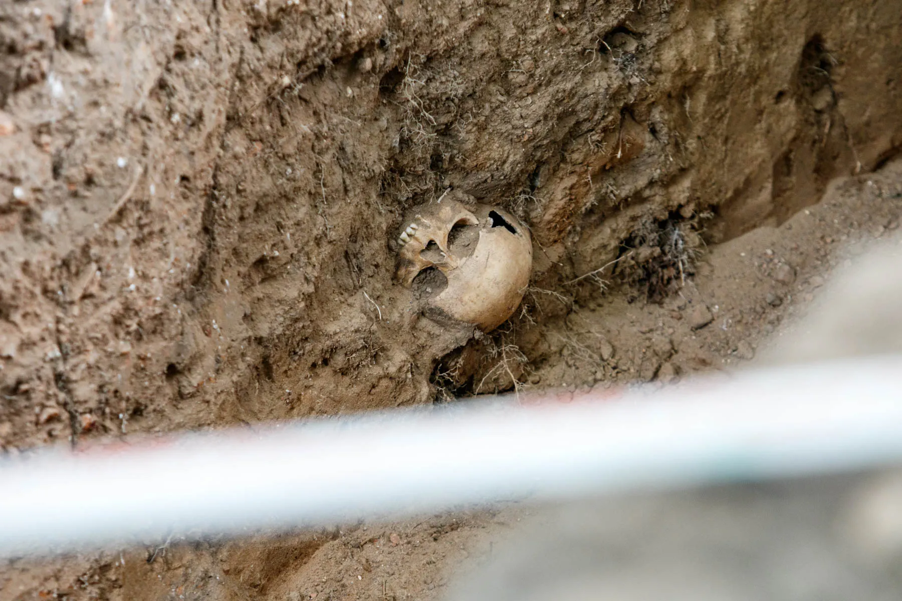 Muzikinio teatro sodelyje atkastos kapinės