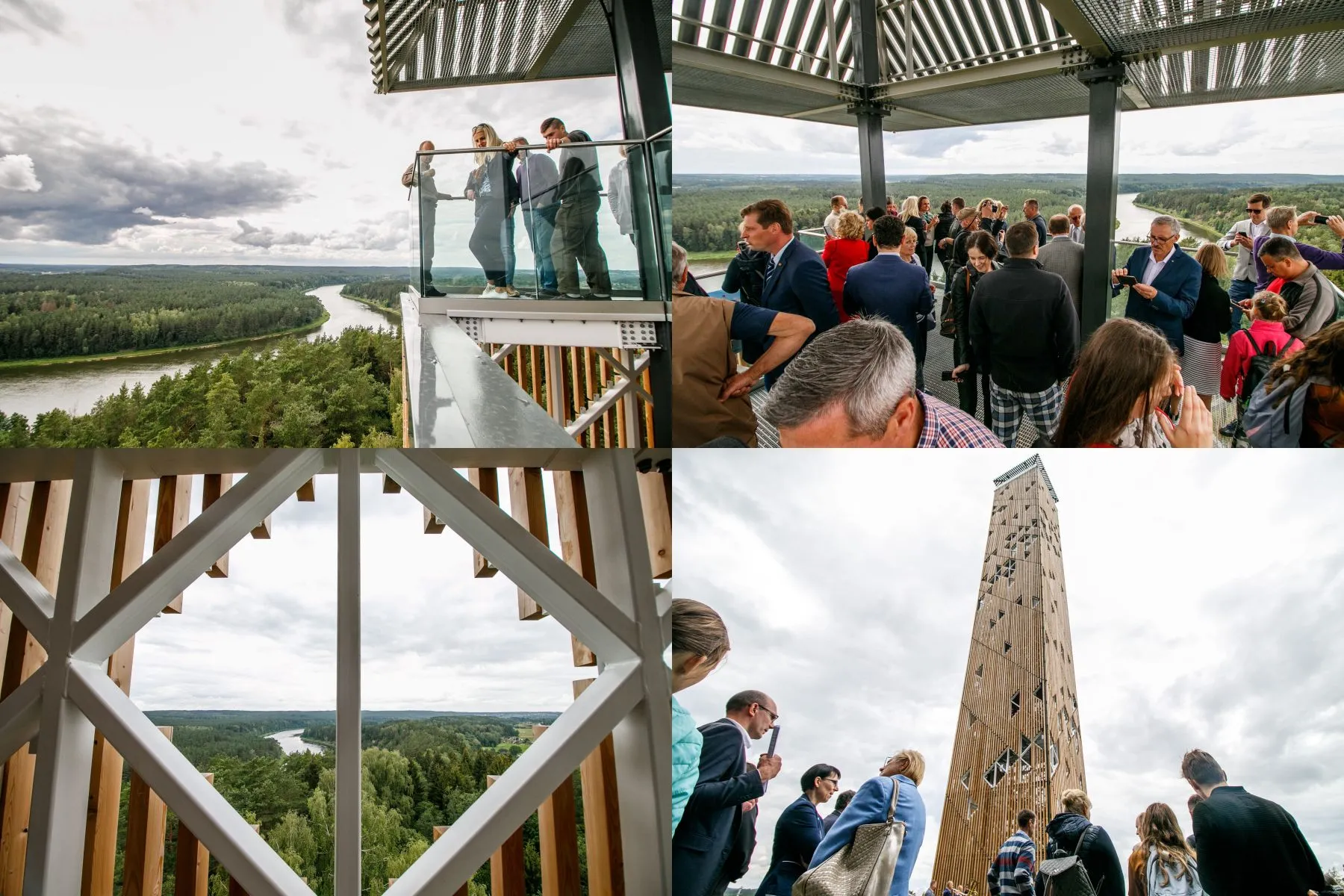 Atidarytas Birštono apžvalgos bokštas