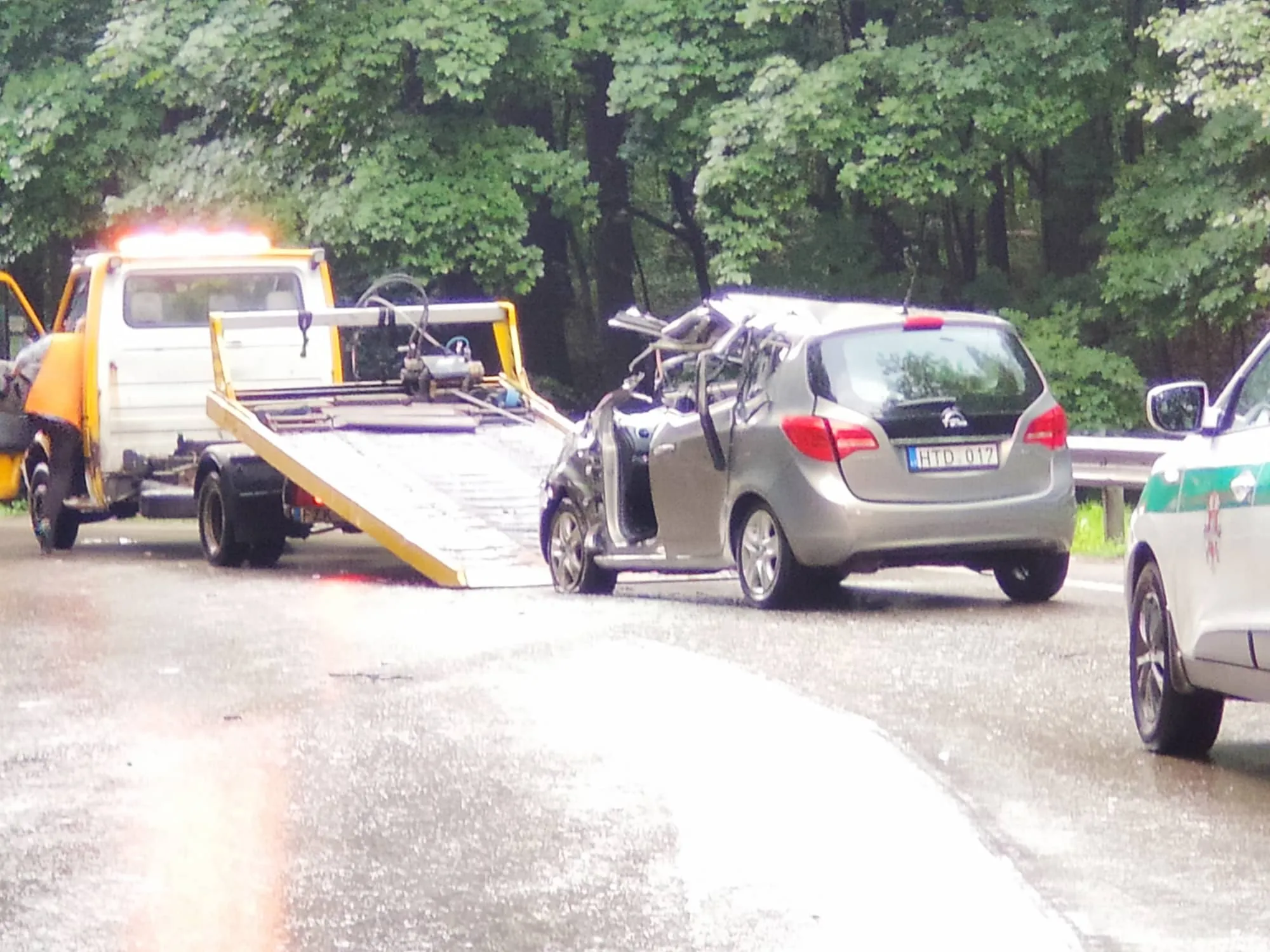 Avarija Raudonojo Kryžiaus gatvėje