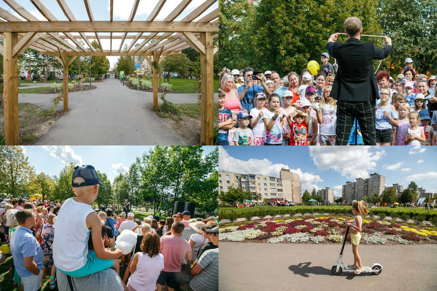 Santarvės parko atidarymas Šilainiuose