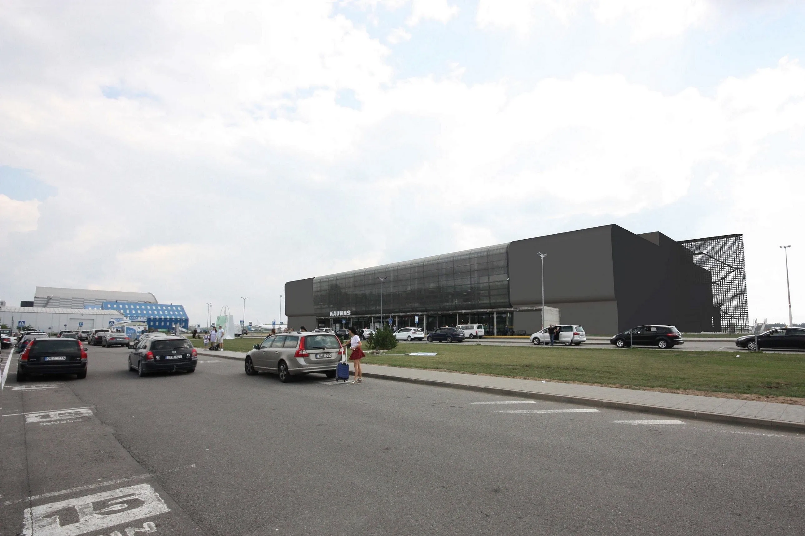 Kauno oro uostas, vizualizacija