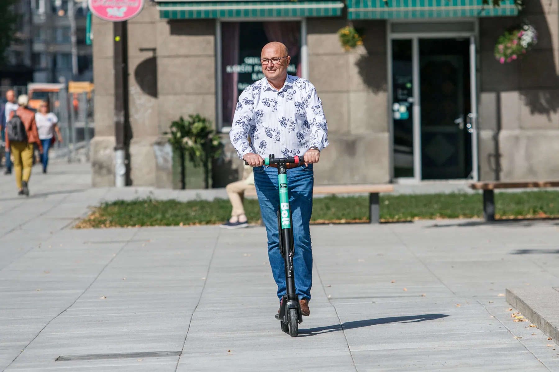 Kaune pristatyti „Bolt“ elektriniai paspirtukai