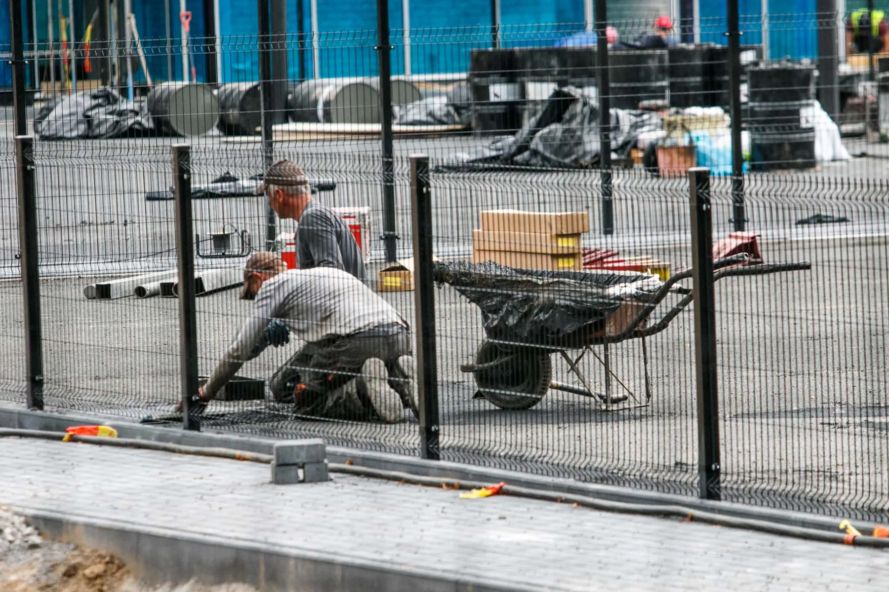 Teniso kortų statybos Ąžuolyne