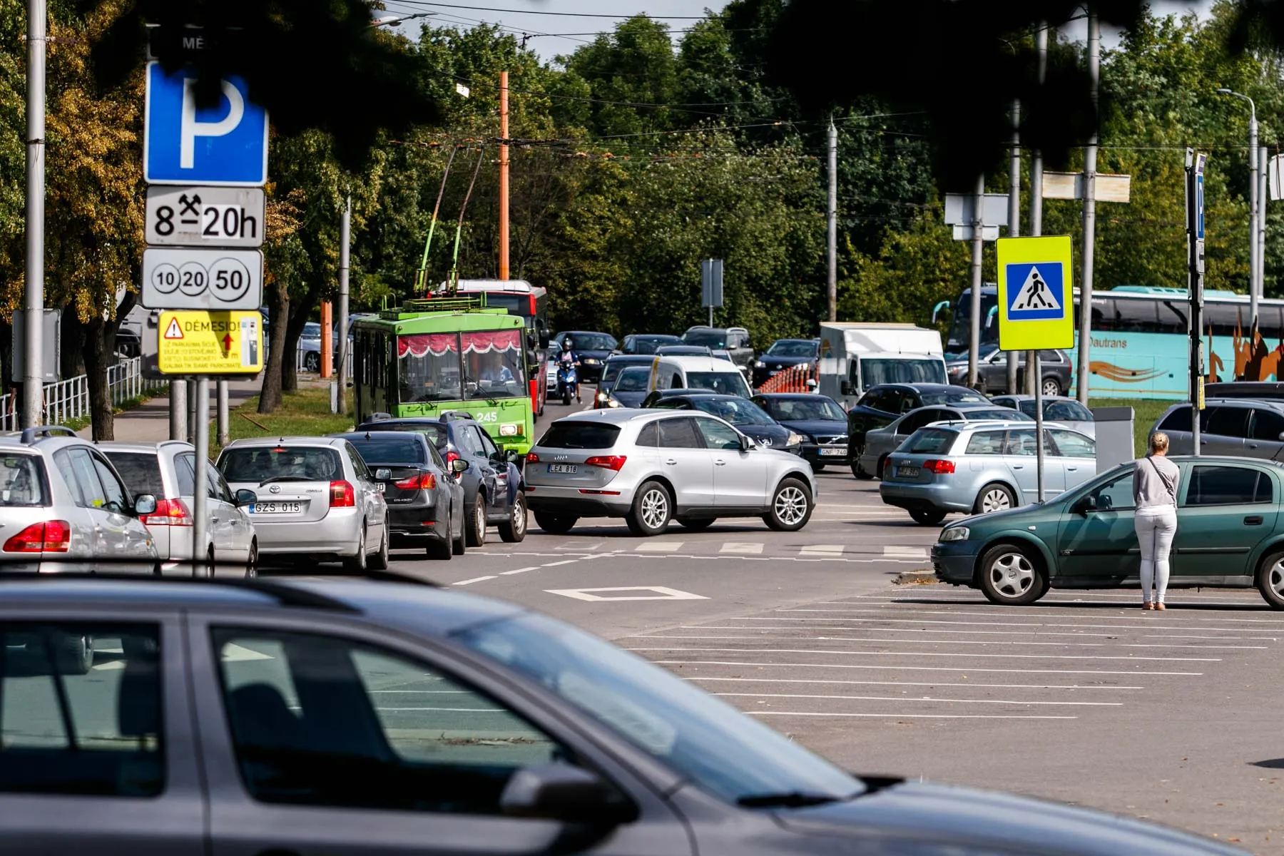 Eismo pakeitimai pilies žiede