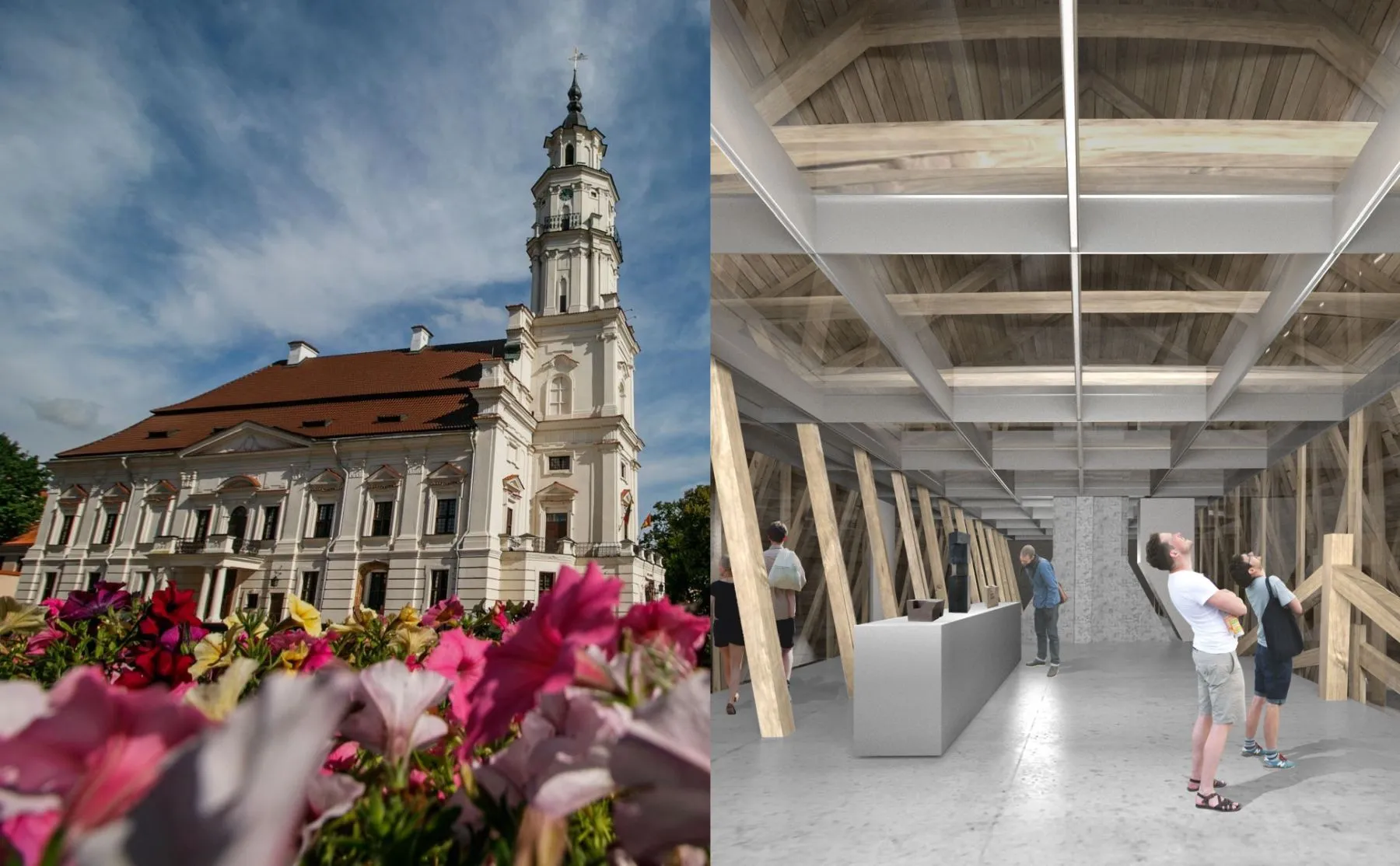 Pristatyta Kauno rotušės rekonstrukcija