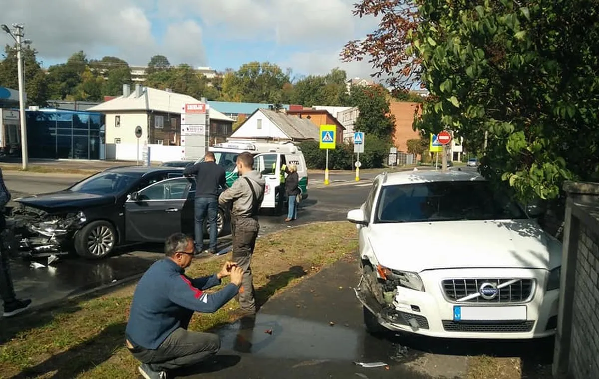 Avarija Linkuvos gatvėje