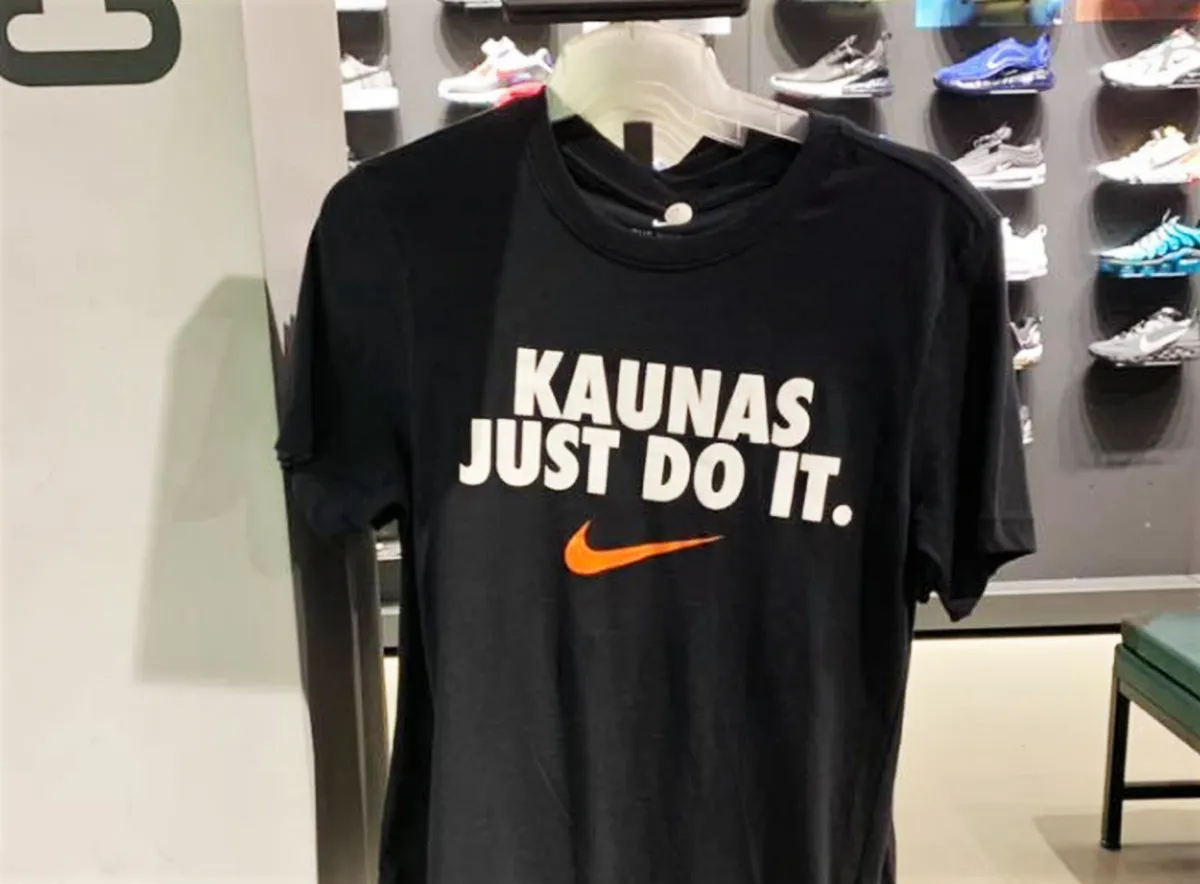 Marškinėliai su Kauno vardu