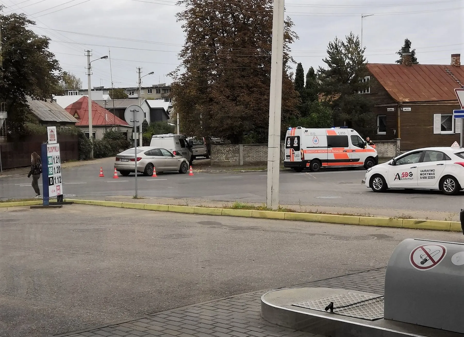 Avarija Linkuvos gatvėje