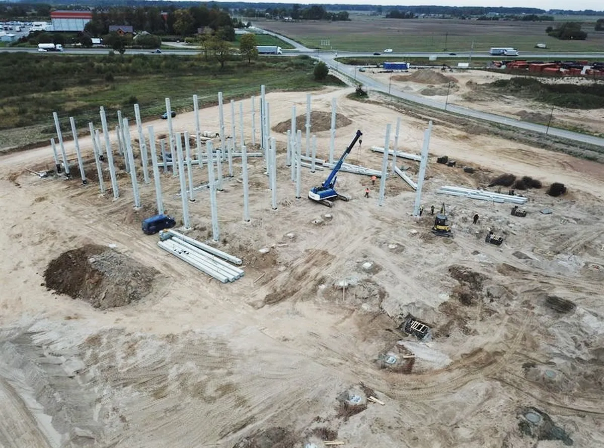 „Hesburger“ padažų fabriko statybos Kauno rajone