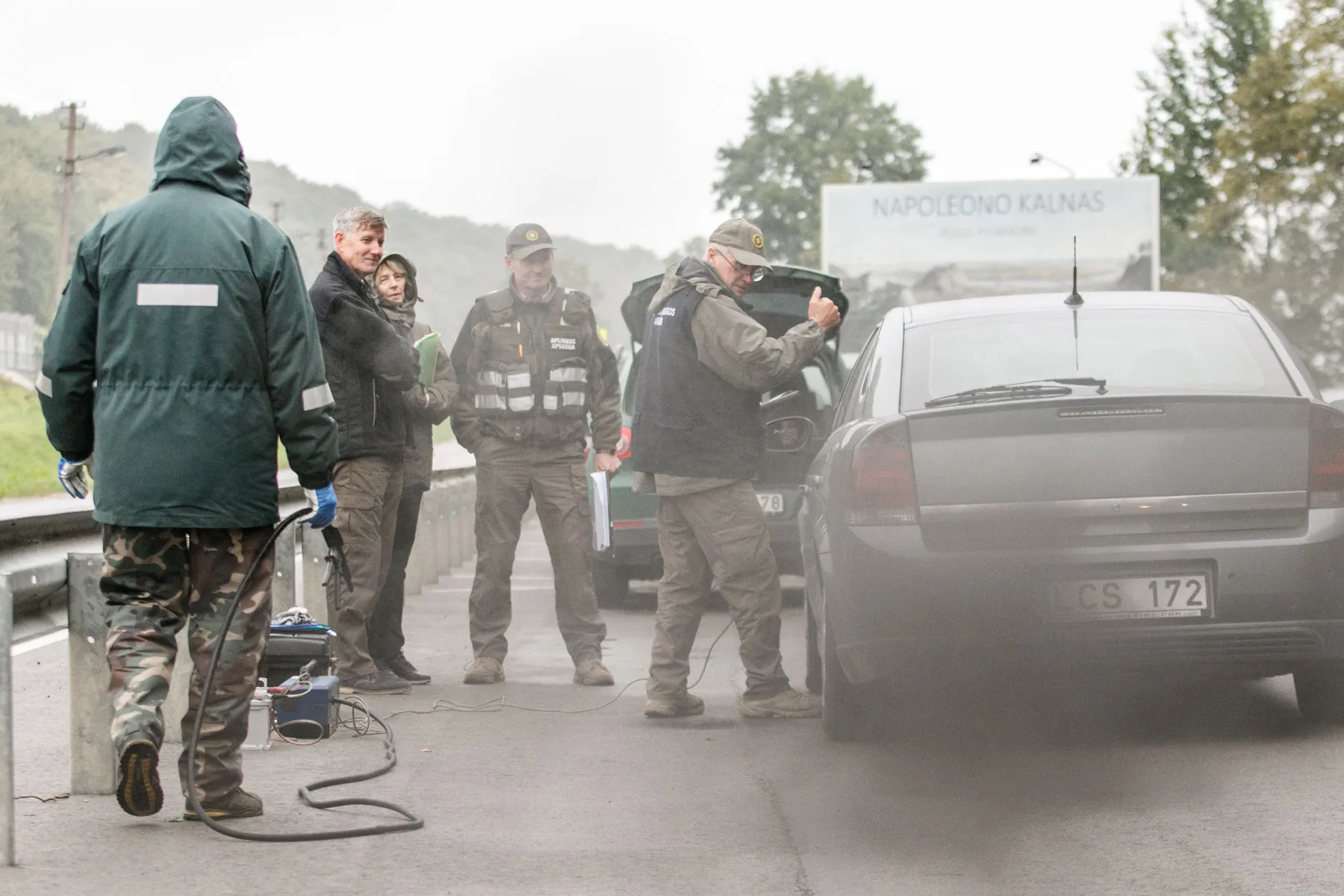 Policijos ir aplinkosaugininkų reidas