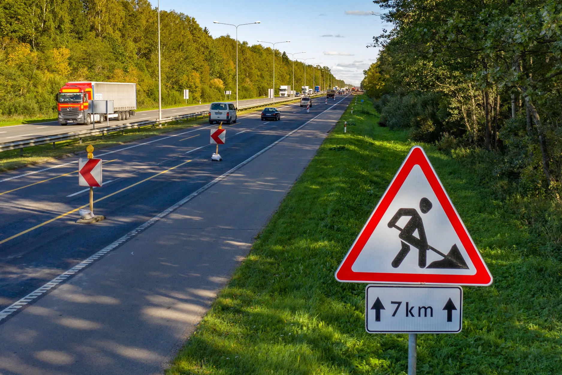 Rekonstrukcija kelyje Kaunas-Vilnius